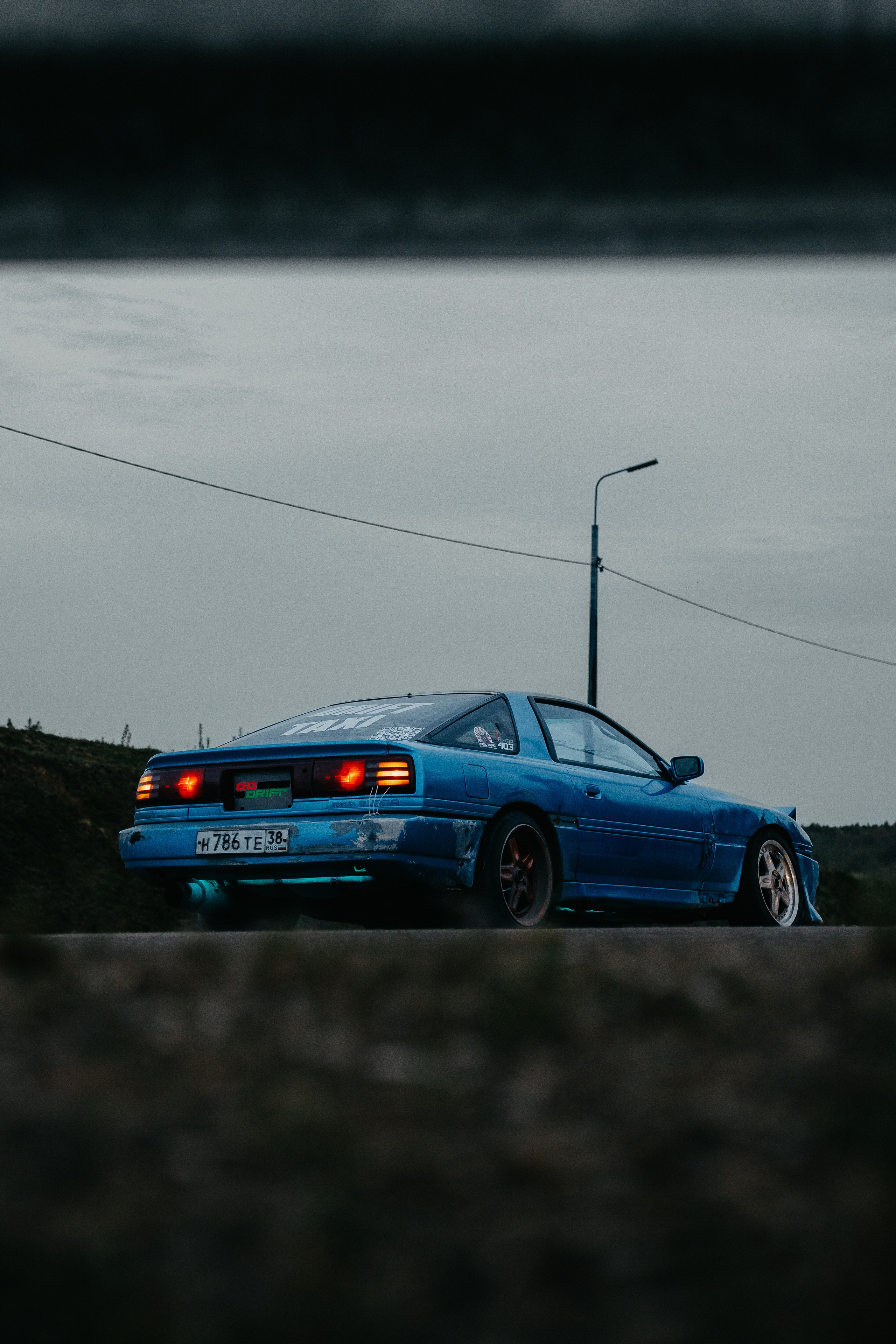 Toyota Supra. Фотограф, видеограф и пилот дрона на Байкале