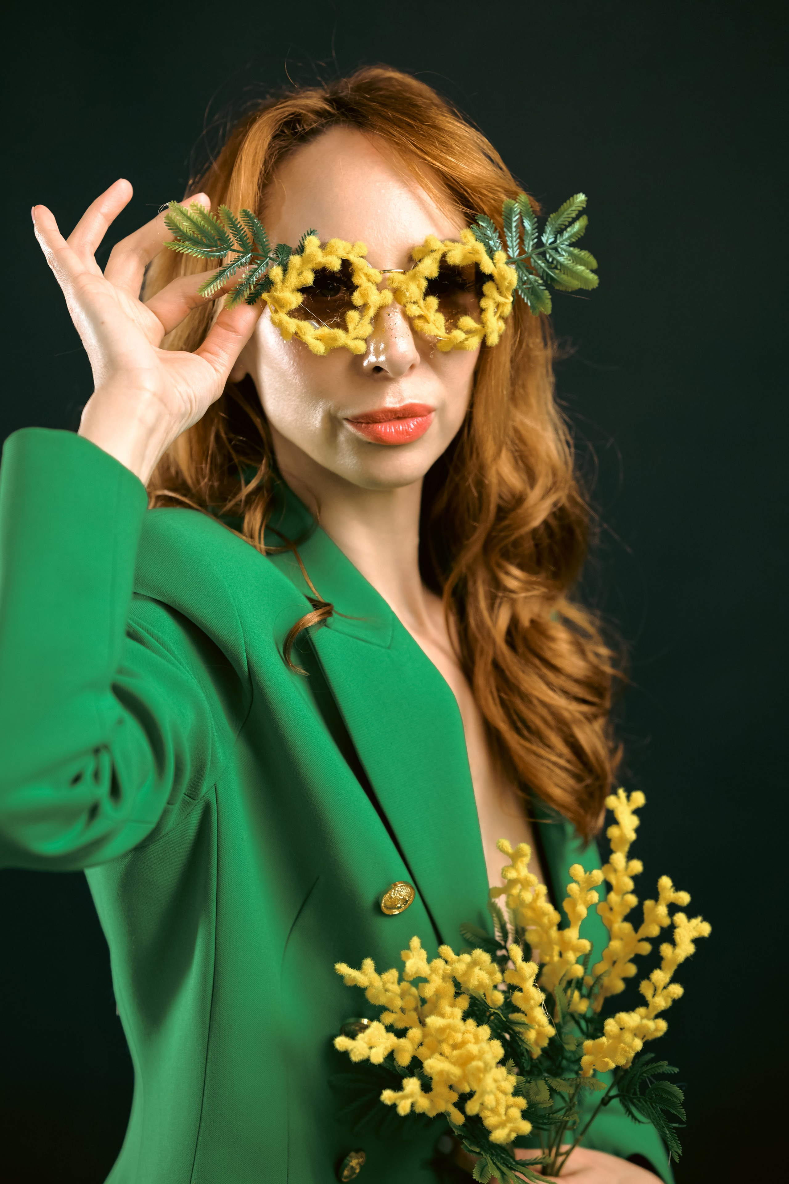 Весенняя фотосессия в студии. Портретный фотограф в Краснодаре Евгений Карпов