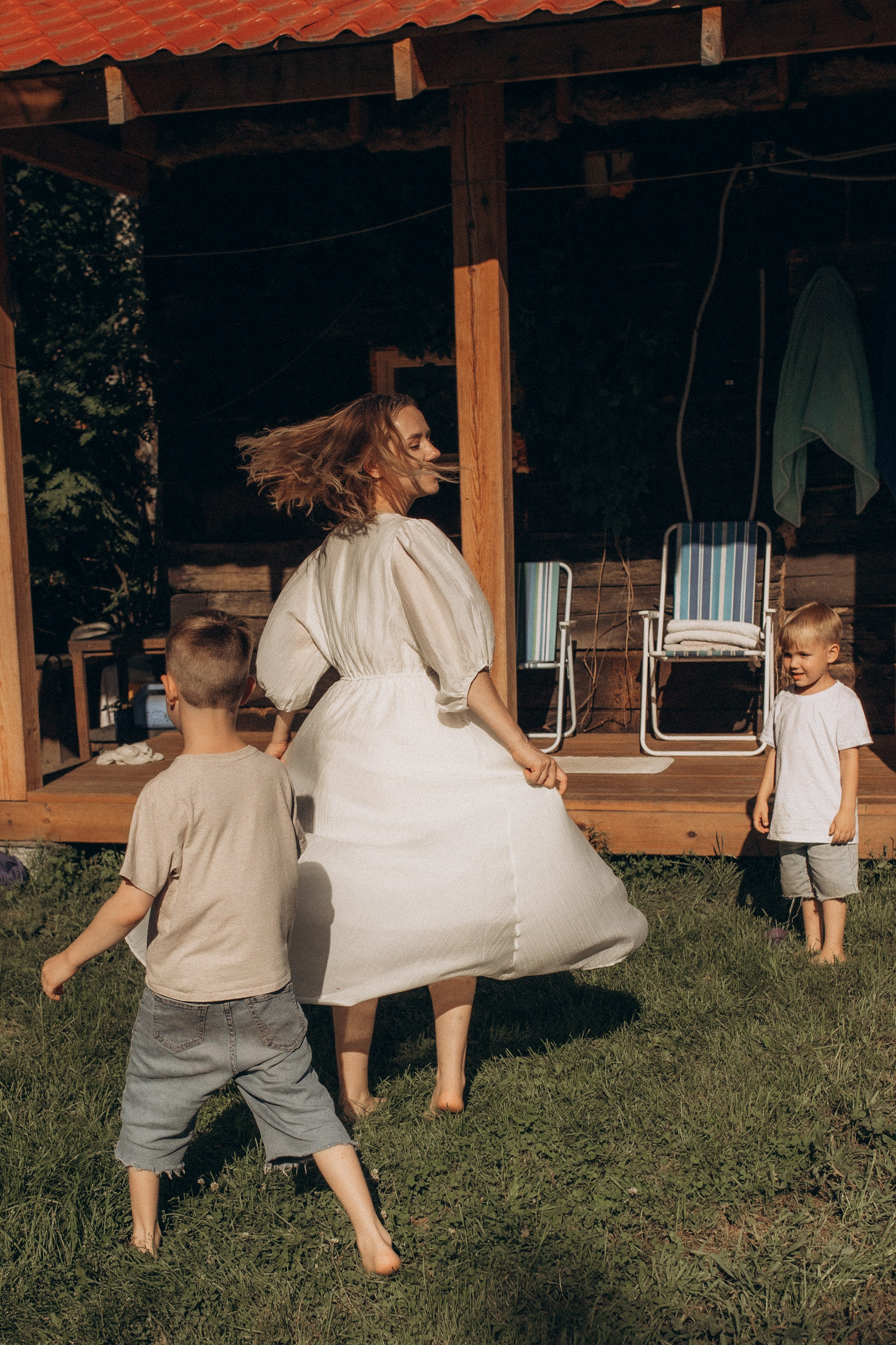 Дачная история. Семейный фотограф lifestyle в Новосибирске Елена Шпилевая