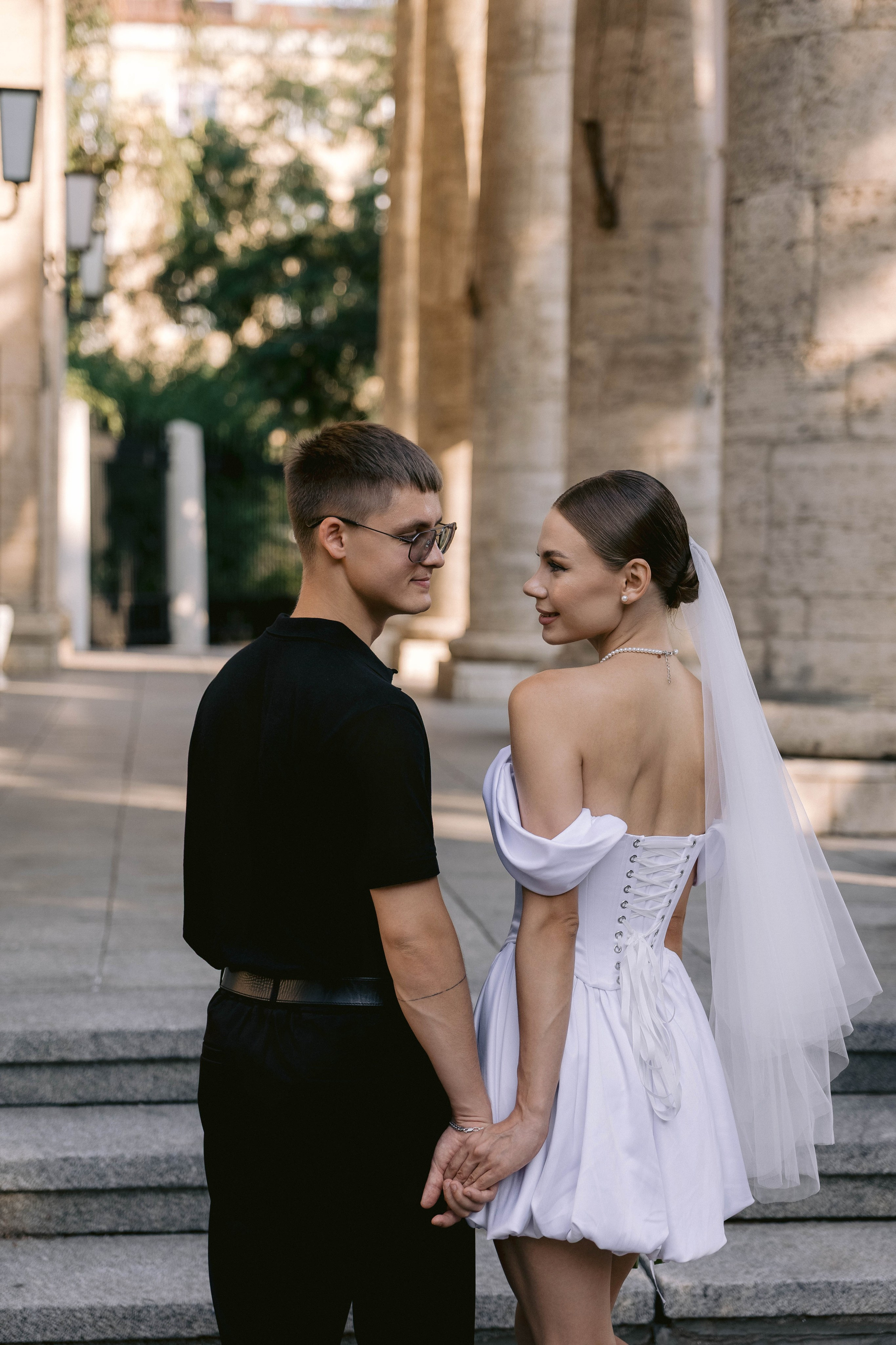 Татьяна, Вячеслав (Прогулка после ЗАГСа). Фотограф в Волгограде Кристина Прохоренко
