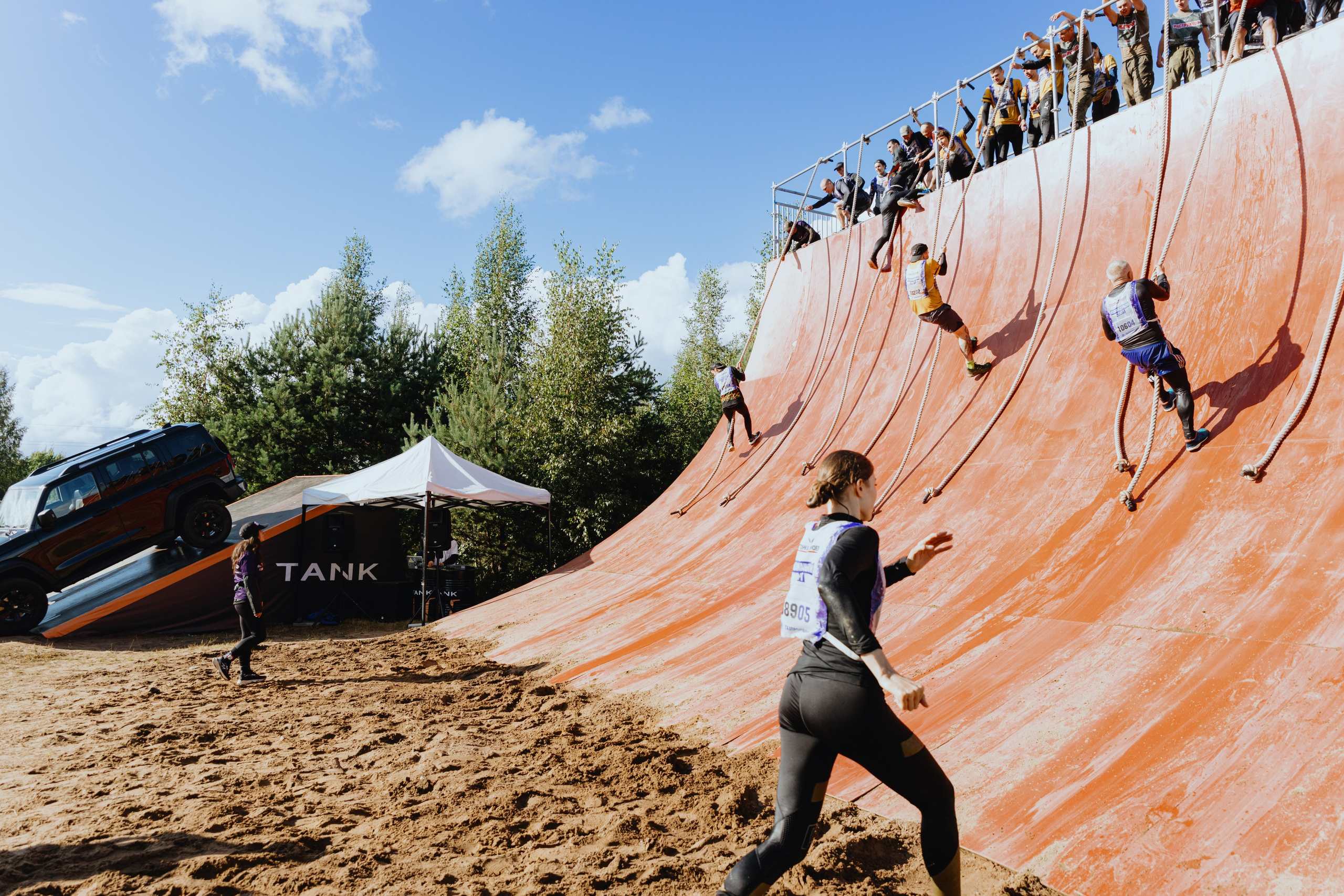 TANK на «Гонке Героев». Фотограф в Москве и Санкт-Петербурге Дарина