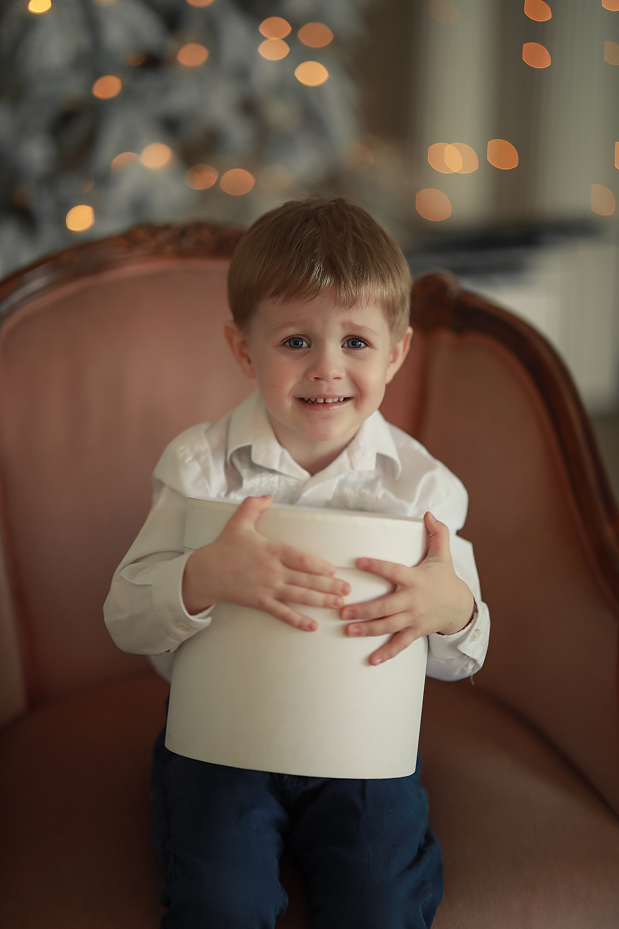 Новый год зал Angels. Фотограф Юлия Рязанова Москва семейный и детский