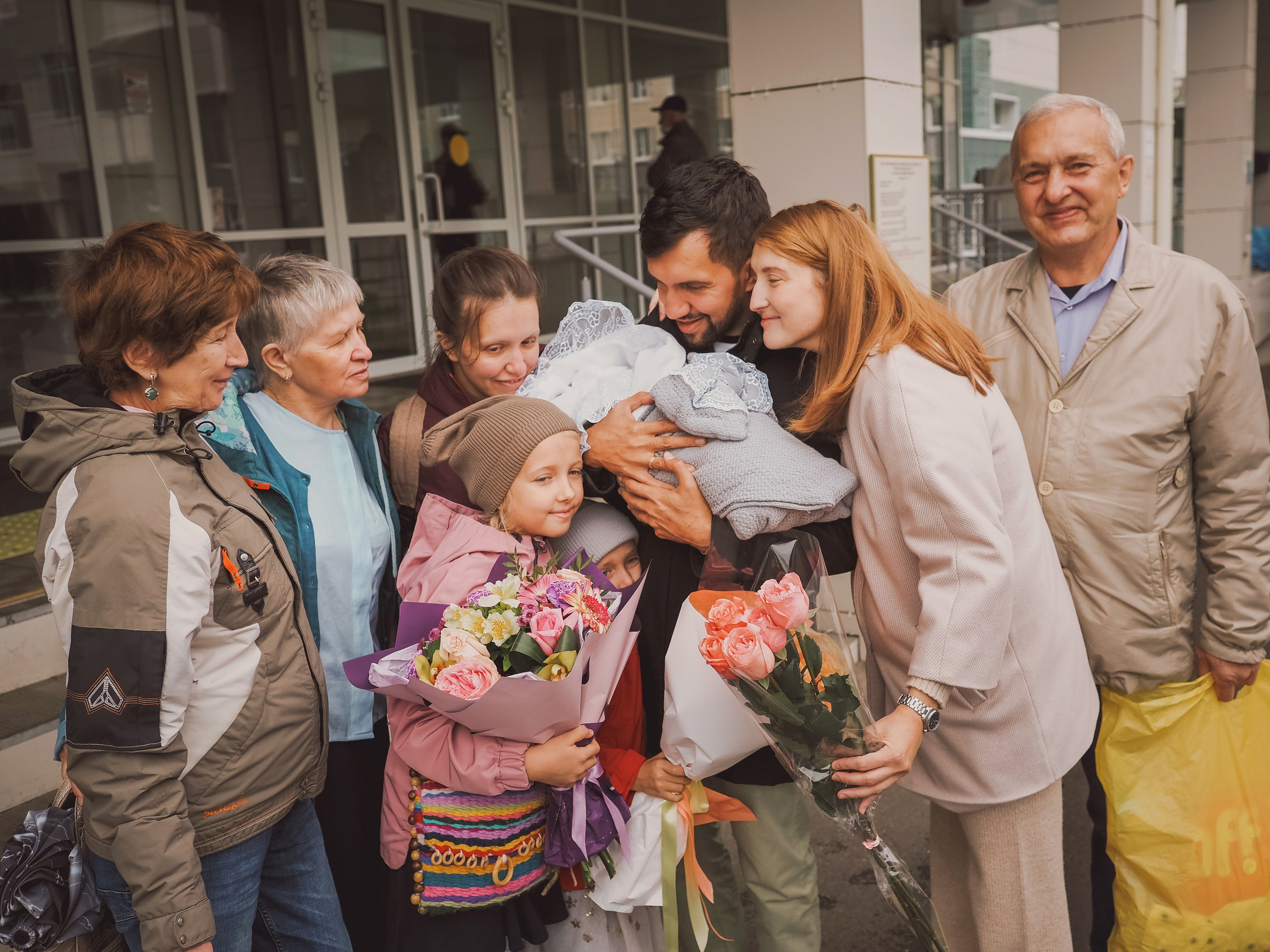 Выписка из роддома. Семейный фотограф Ольга Барабанова