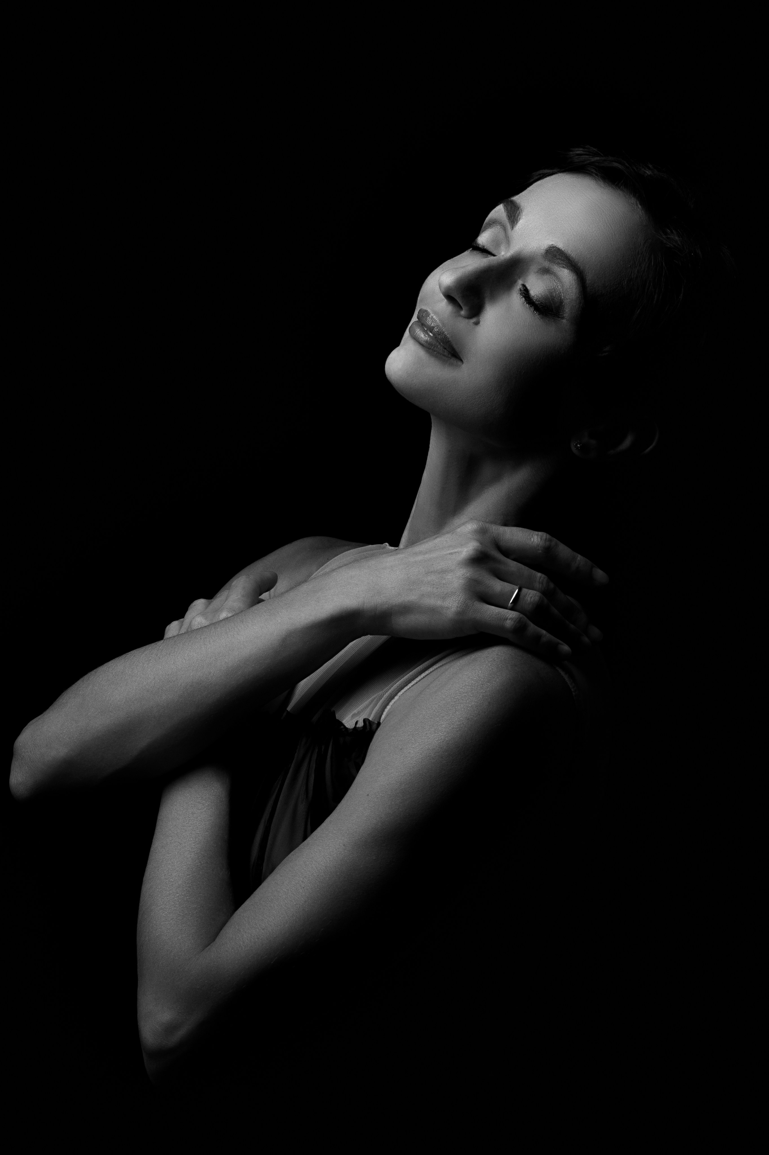 Портретная фотосессия в стиле «Минимализм»: балет и спорт. Виктория Беник