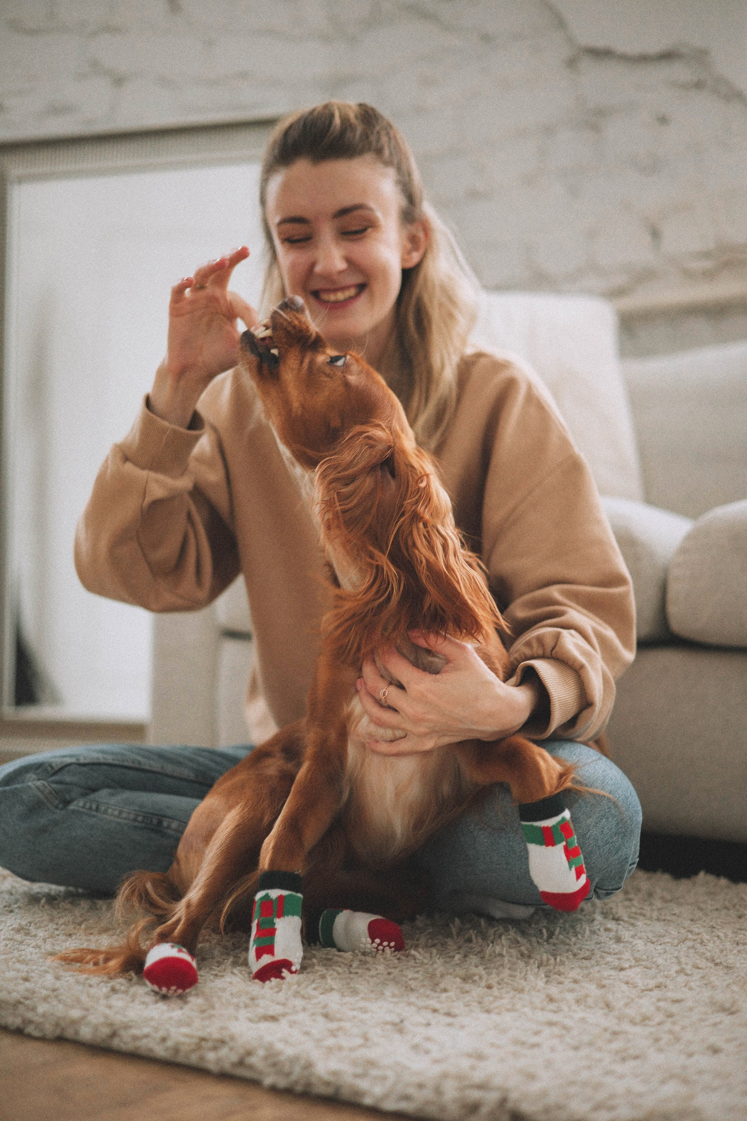 Алина и Дженни. Фотограф-анималист Богданова Полина