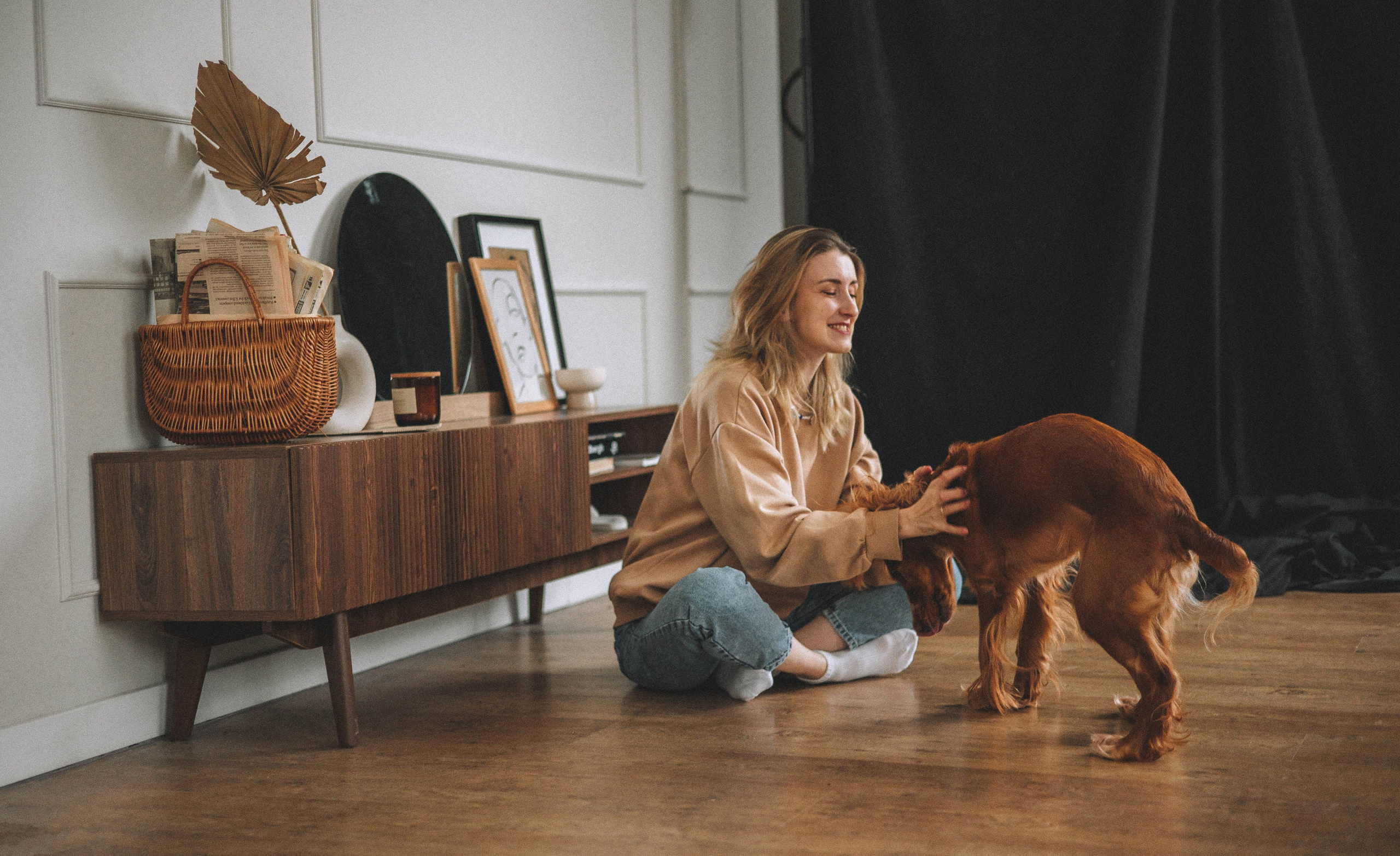 Алина и Дженни. Фотограф-анималист Богданова Полина