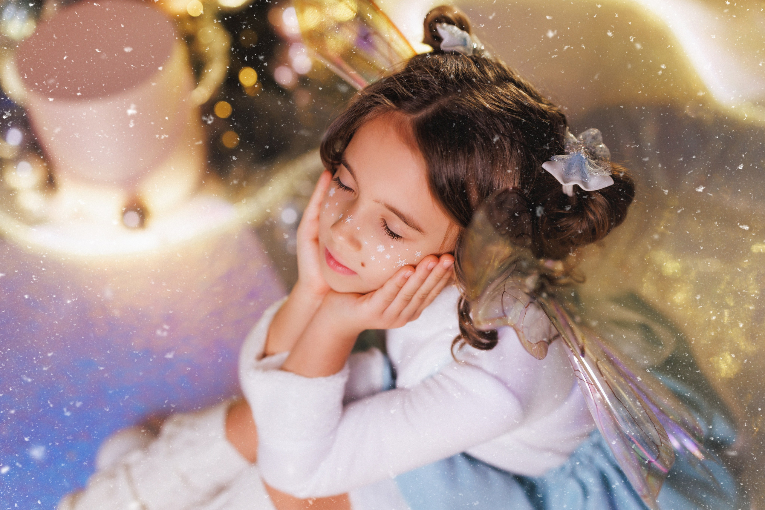 Детская фотосессия «Зимняя Фея», фотостудия «Авторская» в городе Краснодар. Семейный и детский фотограф в Краснодаре Анна Трашкова