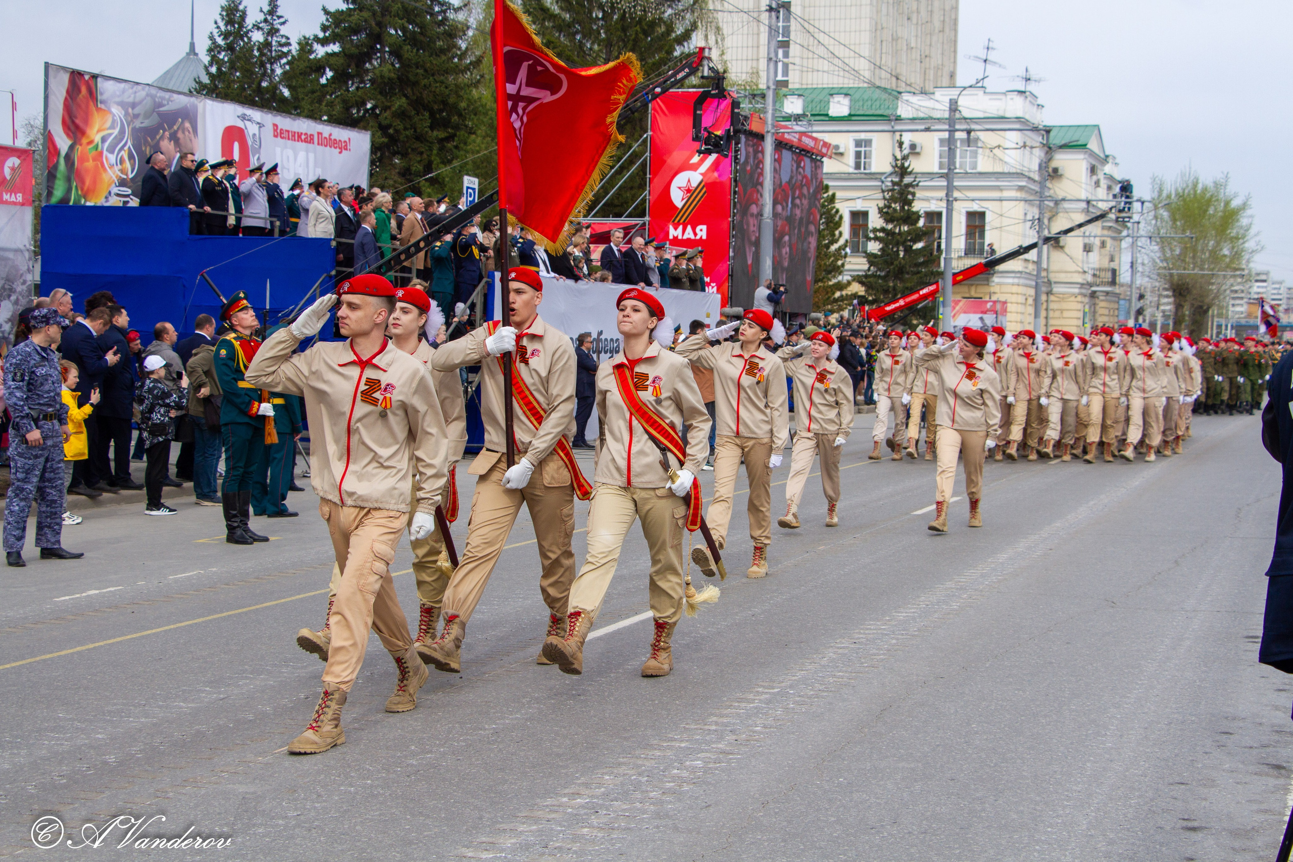 Парад Победы Омск 2024. Фотограф Омск | Александр Вандеров