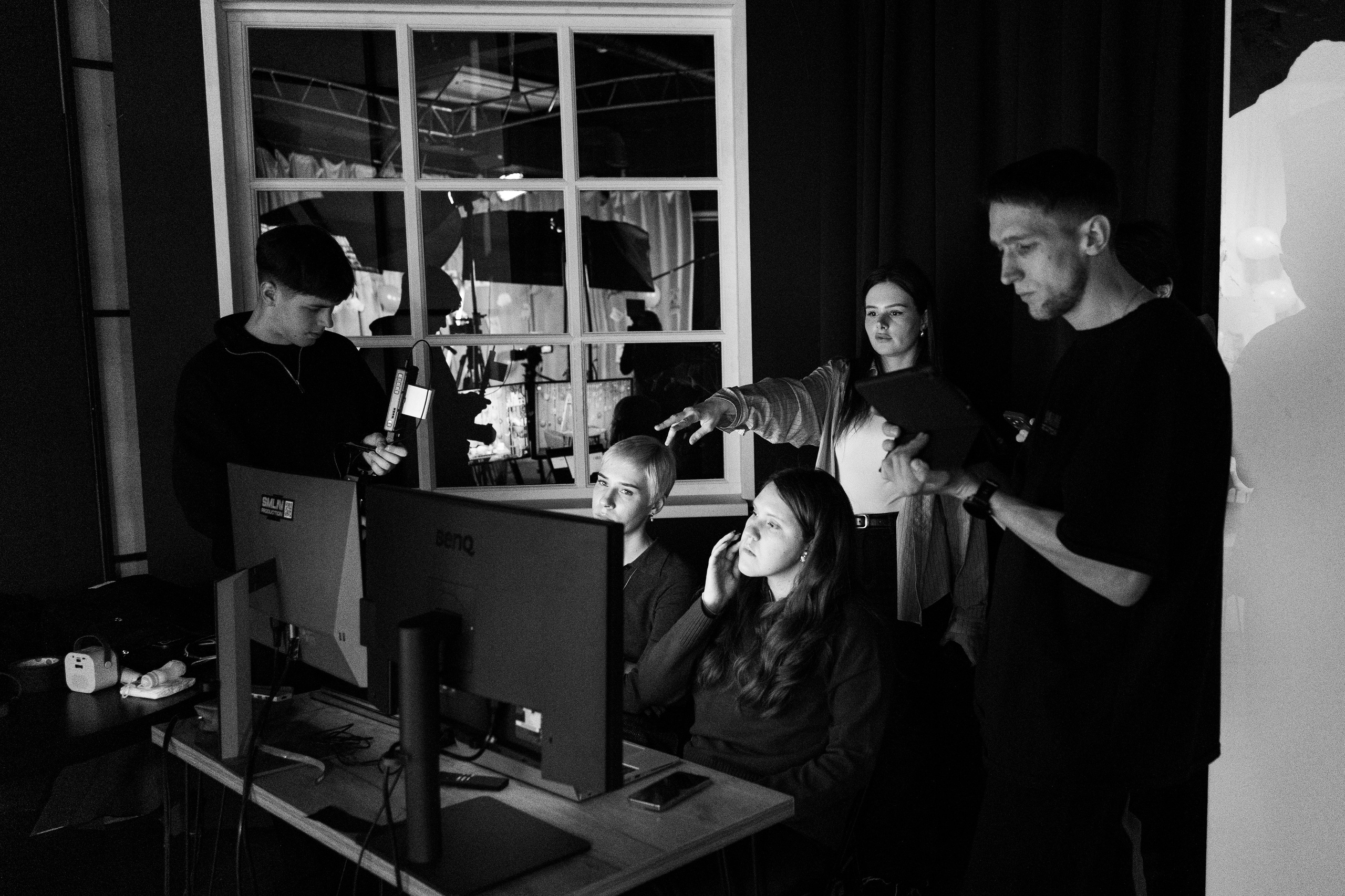 Бекстейдж съёмок шоу. Главная