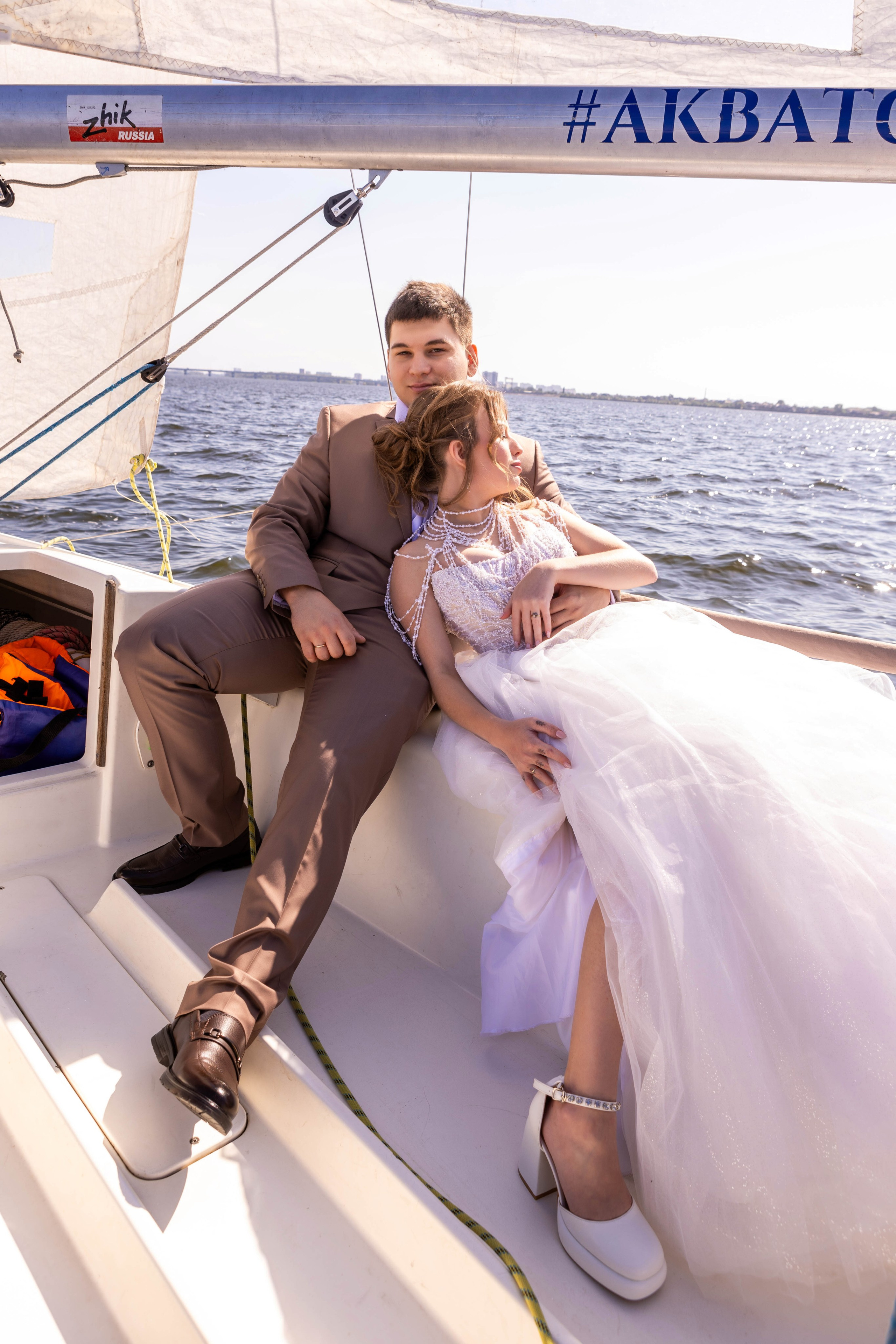 Wedding: ♥Виктория и Иван♥ «Яхт клуб — Акватория Ветра». Свадебный и предметный фотограф Ренат Каламперов