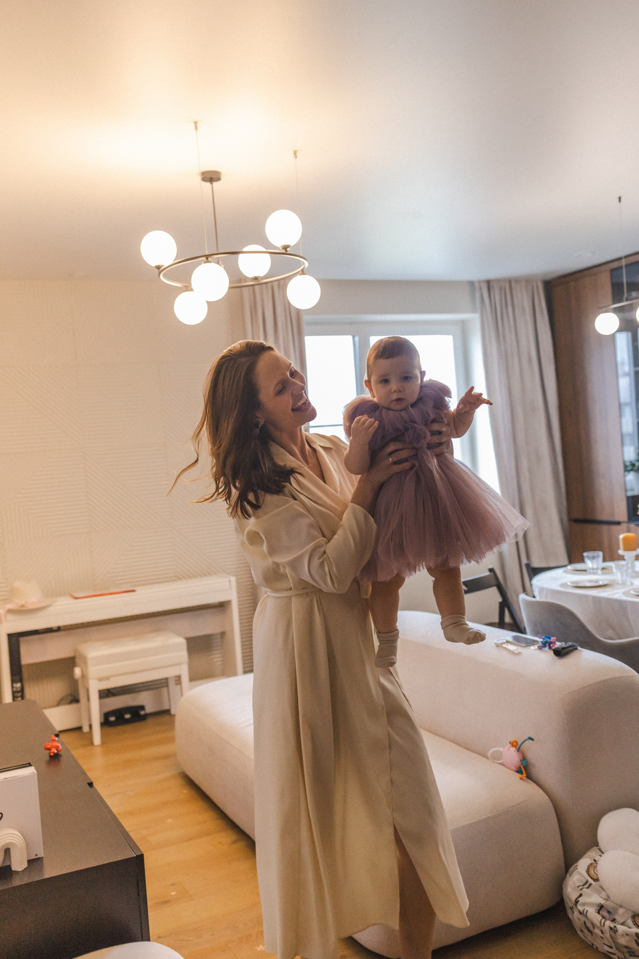 Аглае 1 годик. Семейный фотограф в Москве