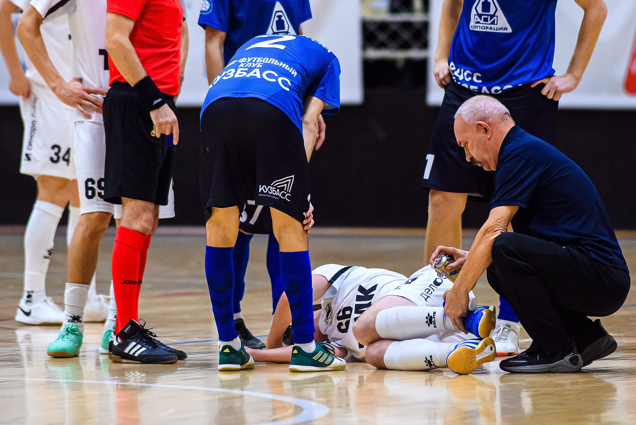 Высшая лига по футзалу — Сезон 2024-2025 — 2ой тур. Репортажный фотограф в Кемерово