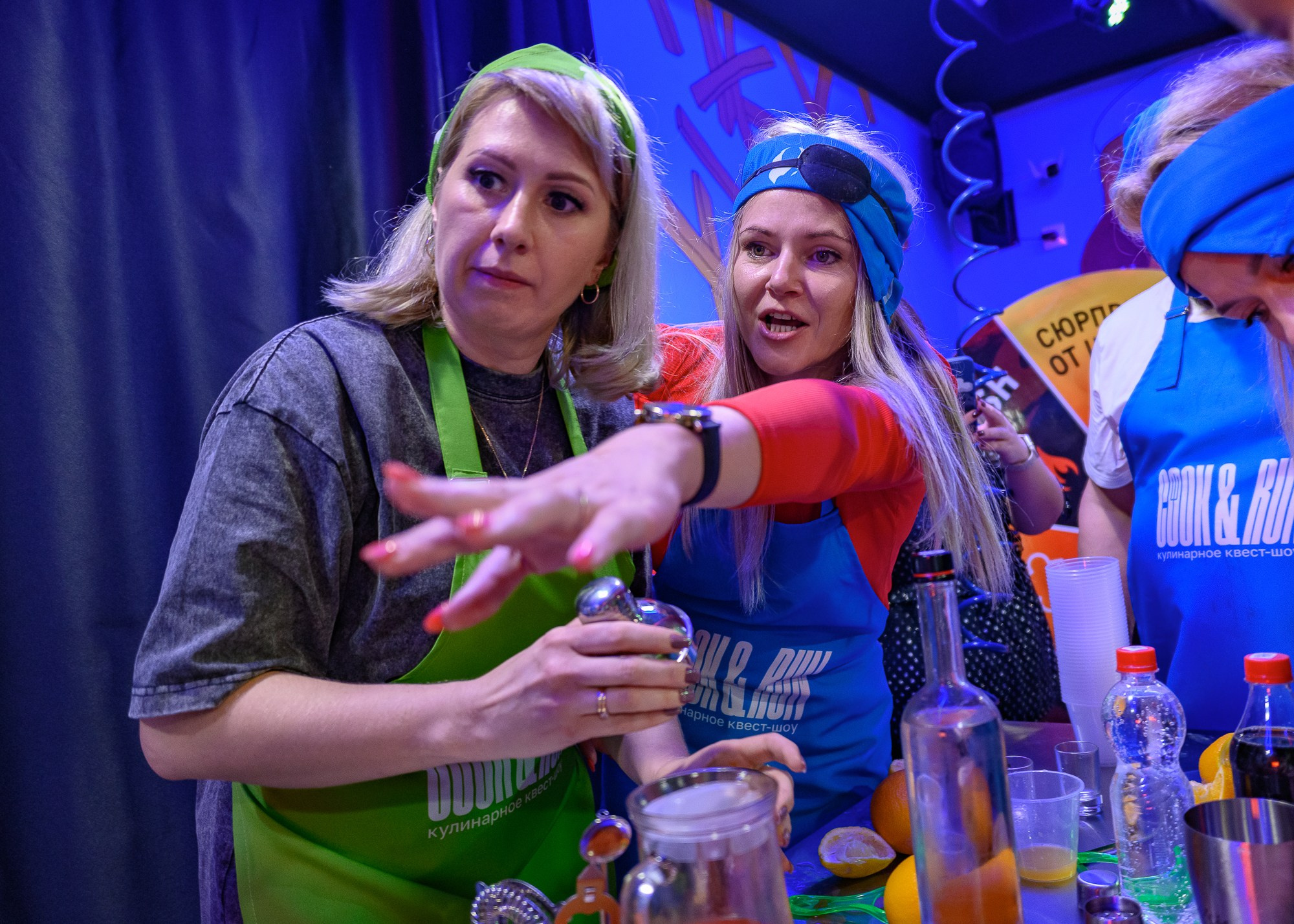 Кулинарный квест-шоу CooknRun. Фотограф Александр Данилов