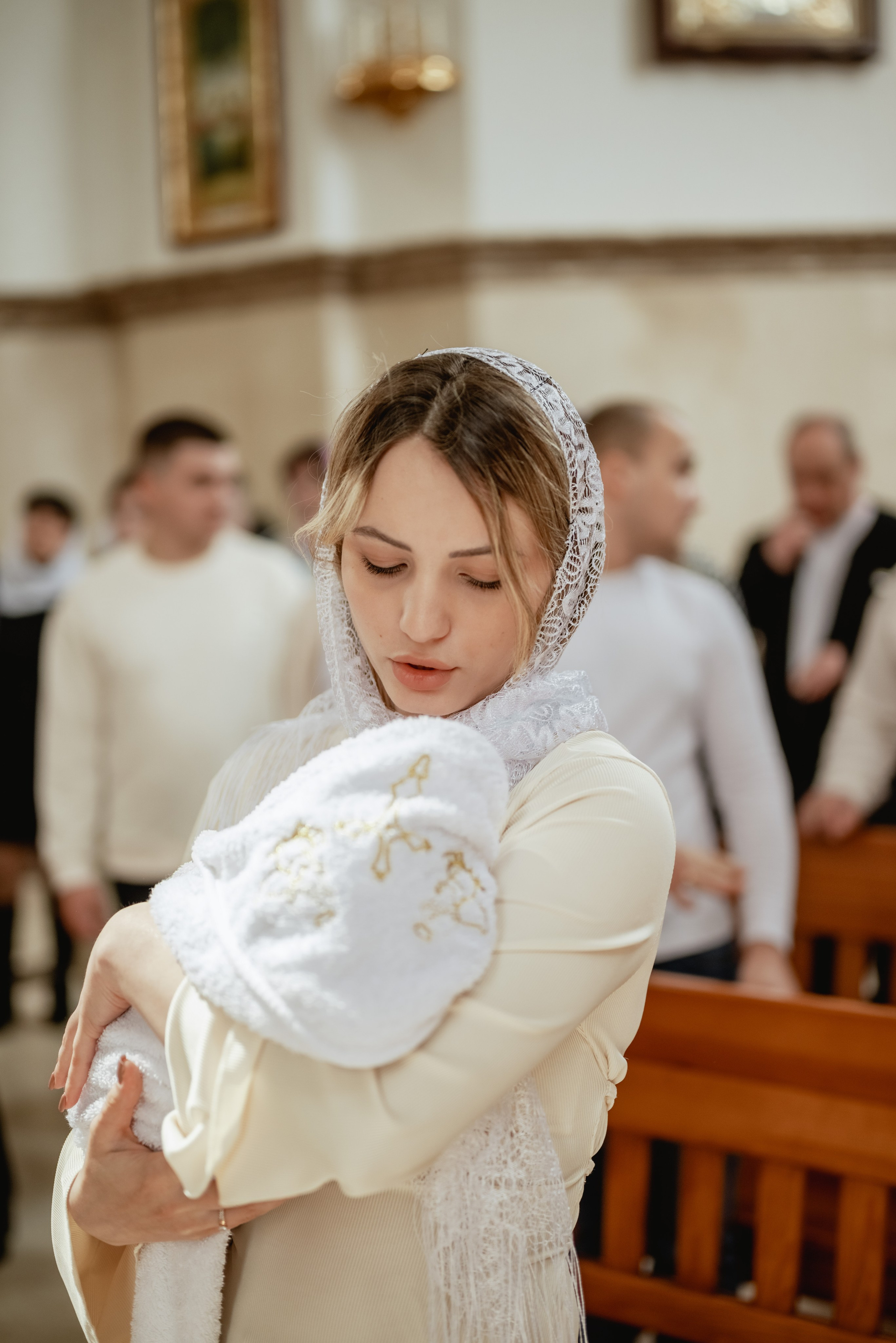 Крещение в Донецке. Юлия Басня семейный и свадебный фотограф в Донецке