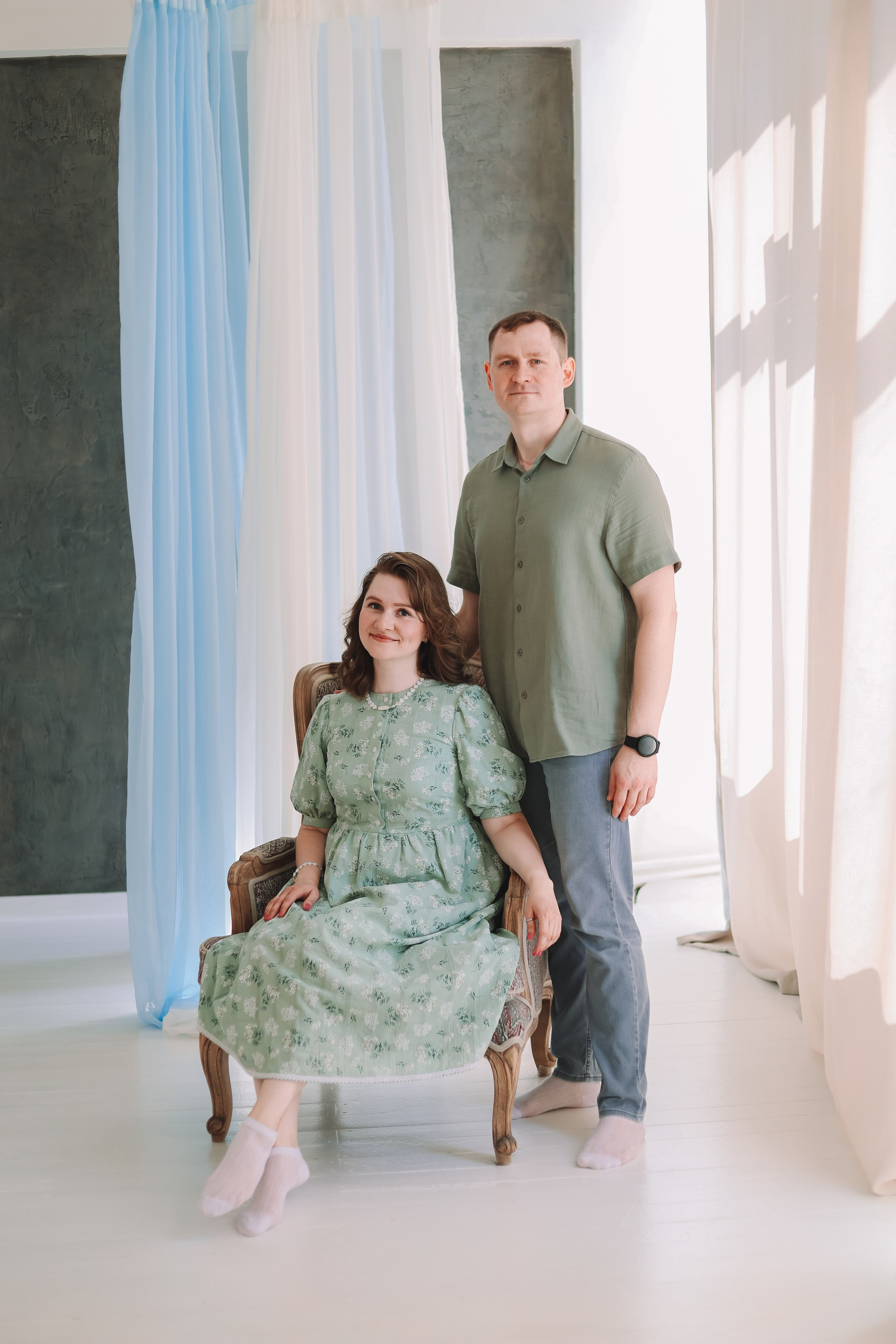 Ekaterina & Pavel & Ulyana. Фотограф Елизавета Колесникова