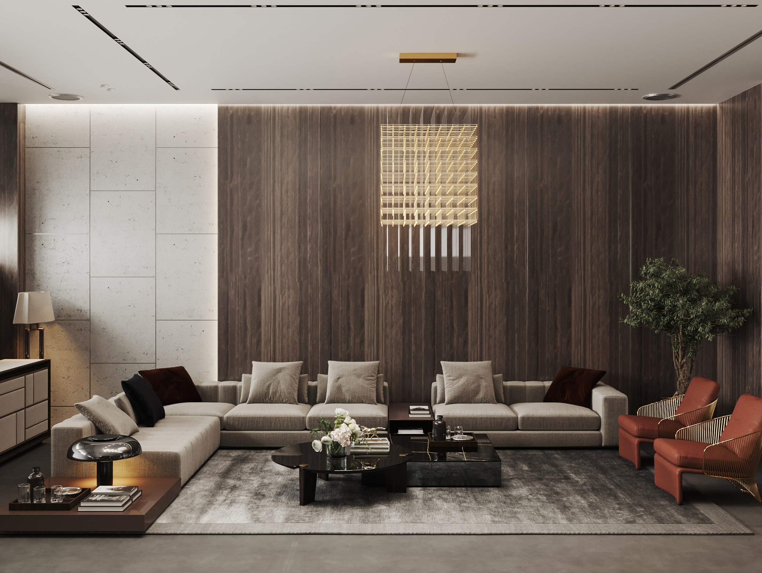 VIP Конференц-зал1. Интерьерный 3Д Визуализатор Маргарита Оберемко