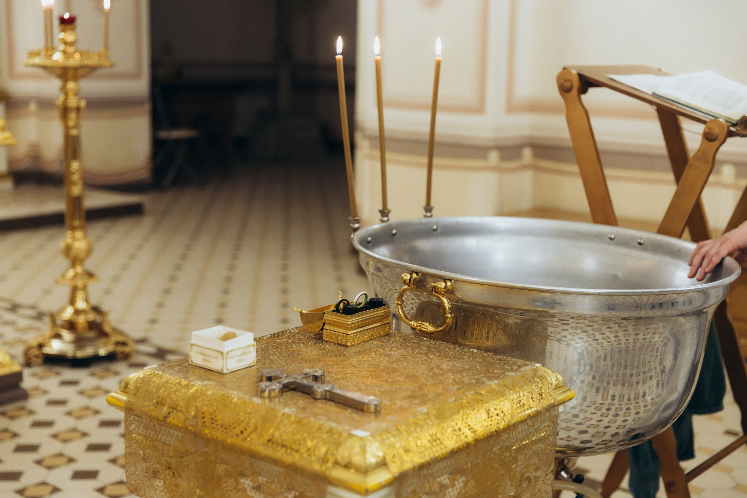 Крещение Павла. Фотограф на крещение в Рязани. Семейный фотограф