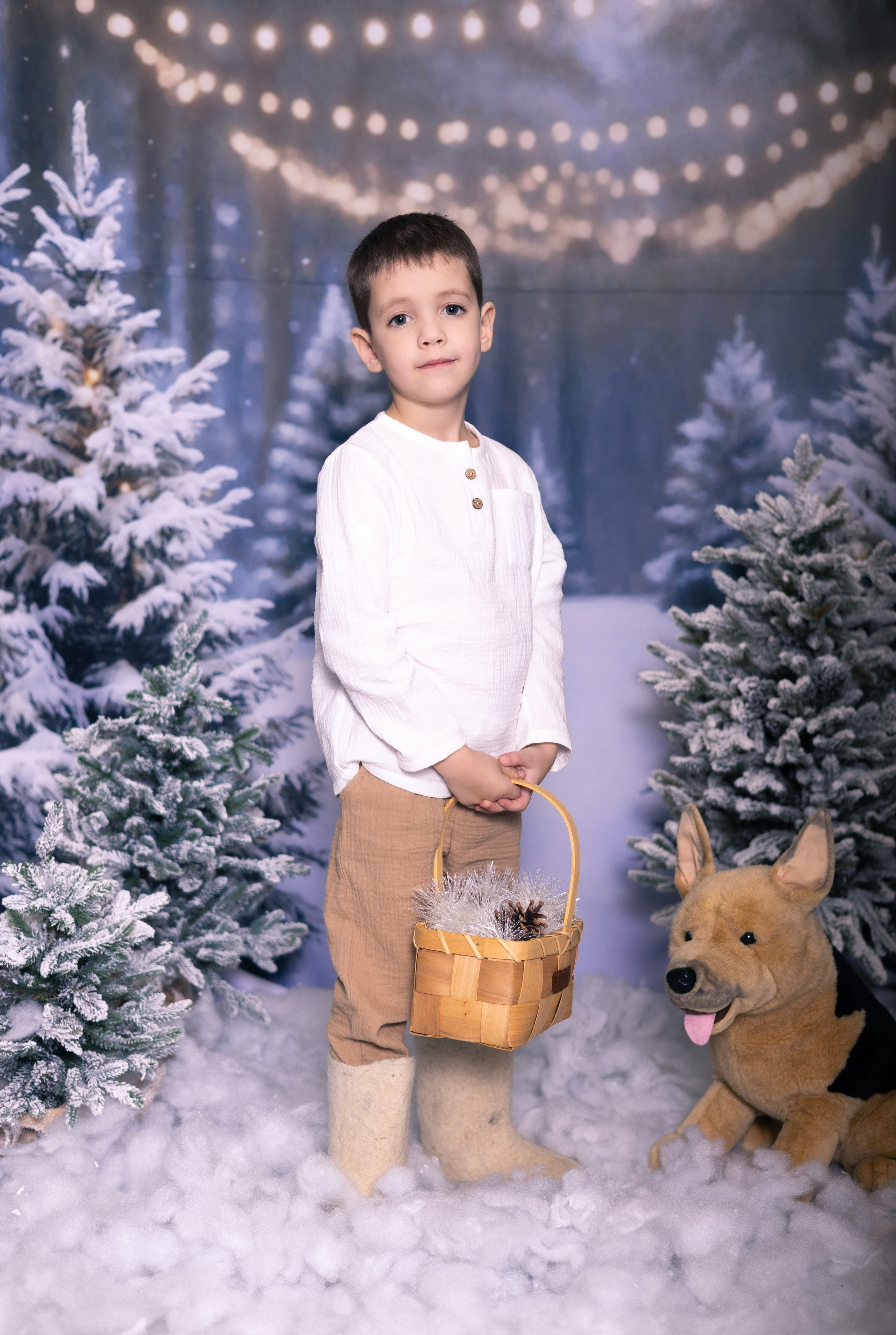 Зимний лес. Детский фотограф г. Казань — Анастасия Фурман