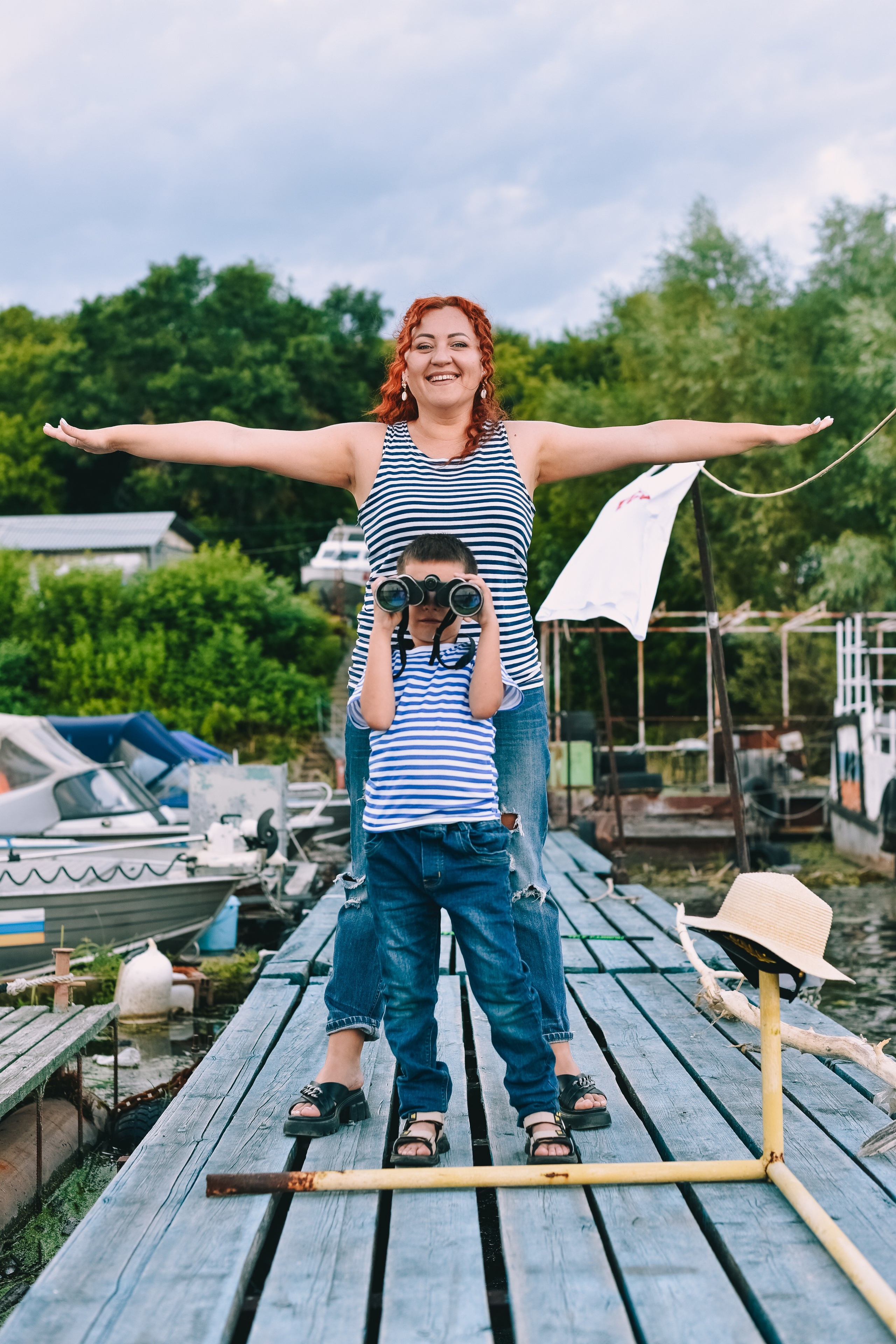 Морячки и морячка (Семья Валентины)