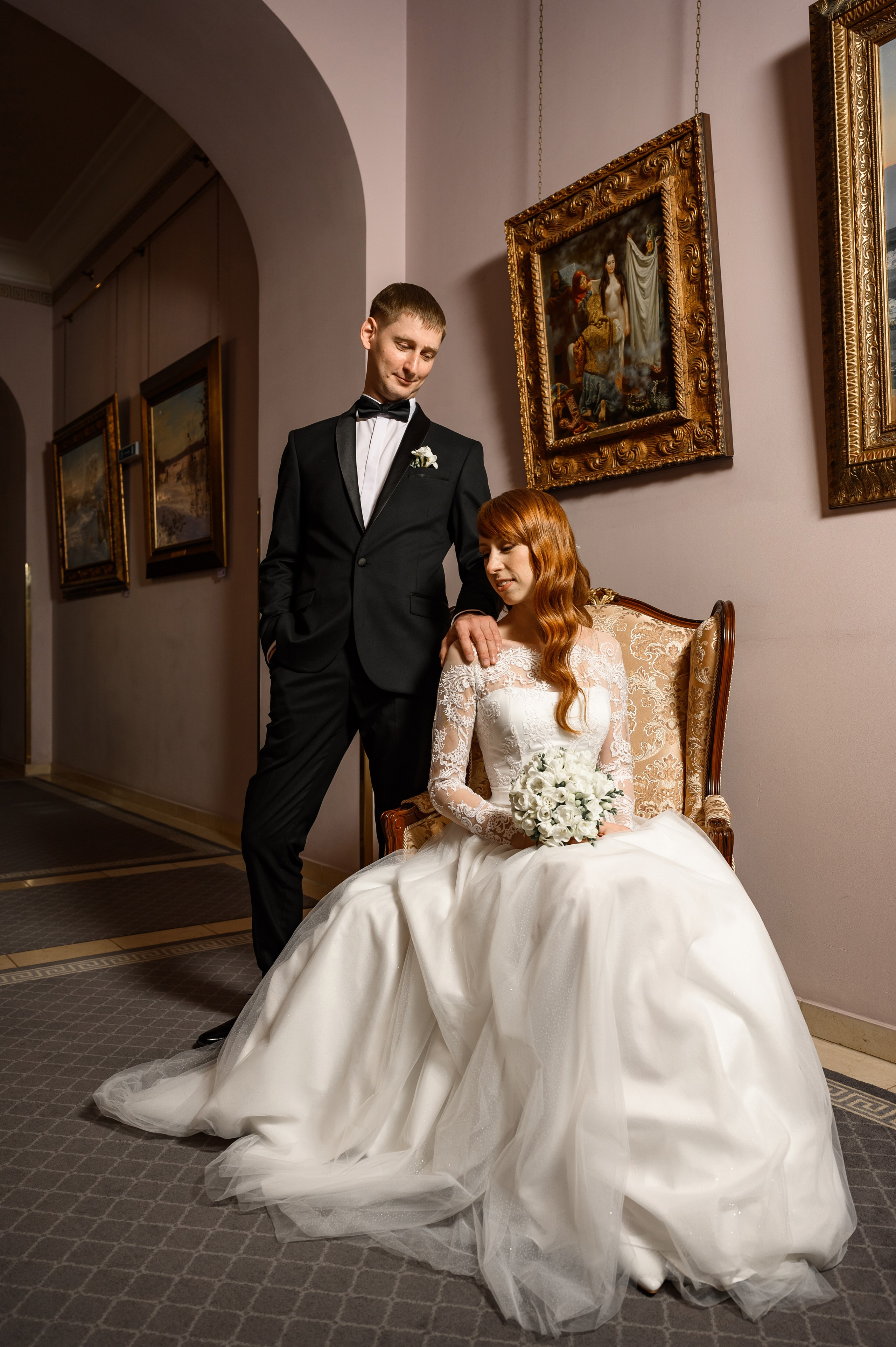 Регистрация брака в гостинице Националь. Свадебный фотограф Москва Юрий Кульман