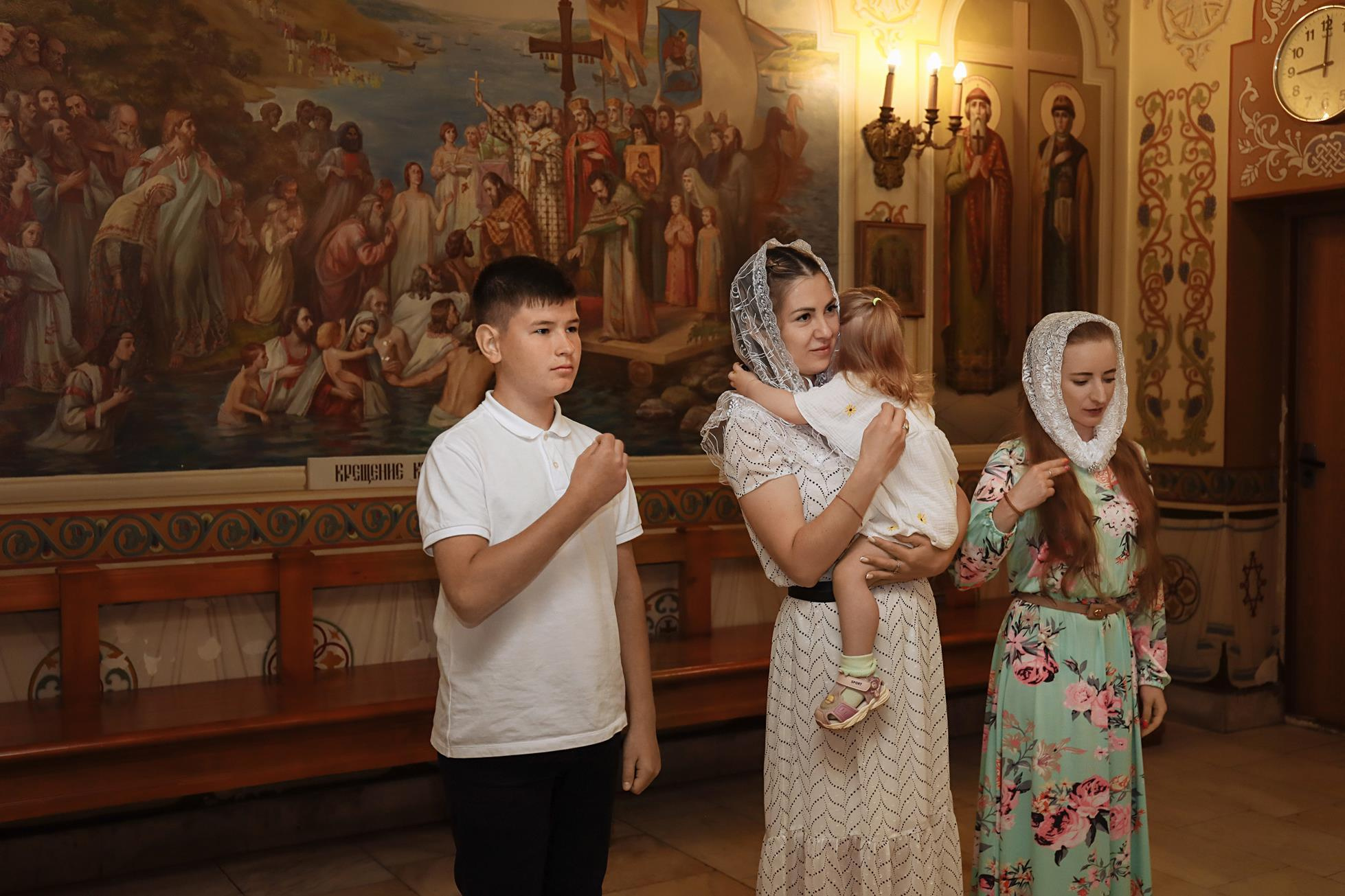 Крещение. Алина Малышева, свадебный и семейный фотограф Москва