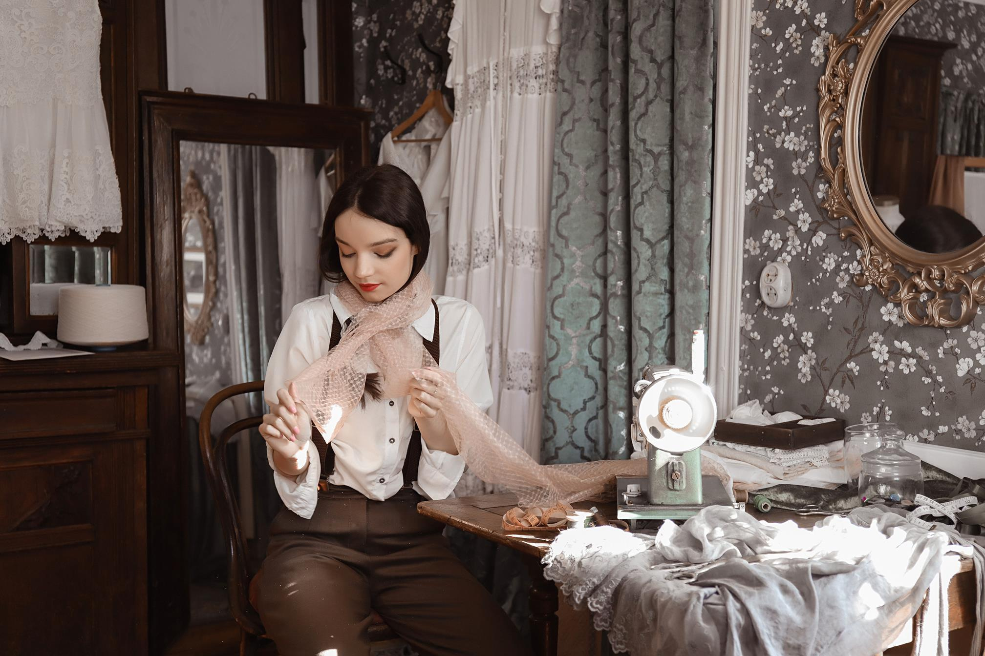 Швея. Алина Малышева, свадебный и семейный фотограф Москва