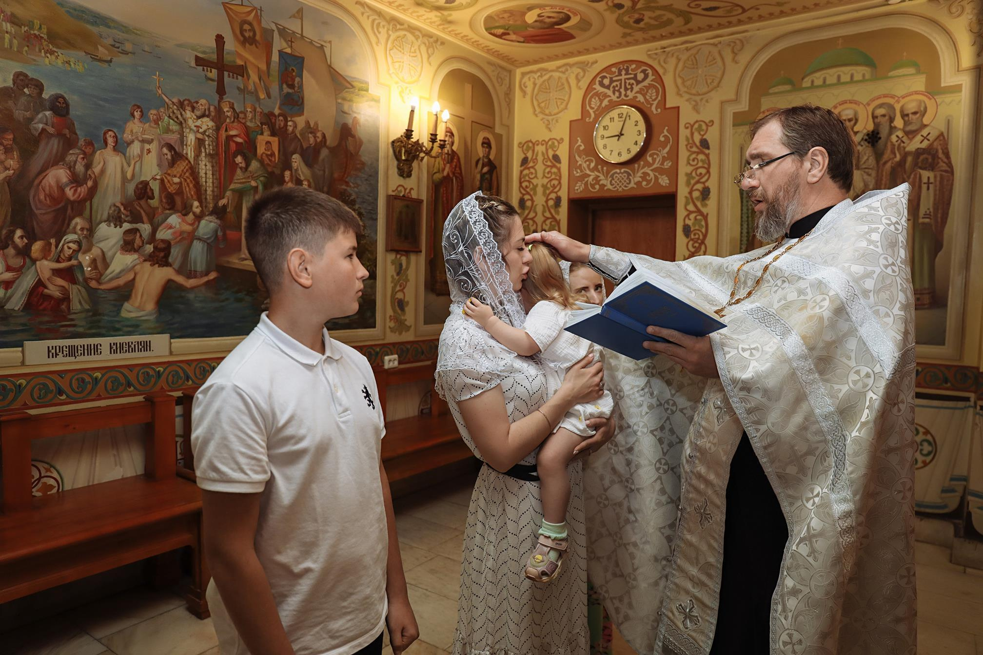 Крещение. Алина Малышева, свадебный и семейный фотограф Москва