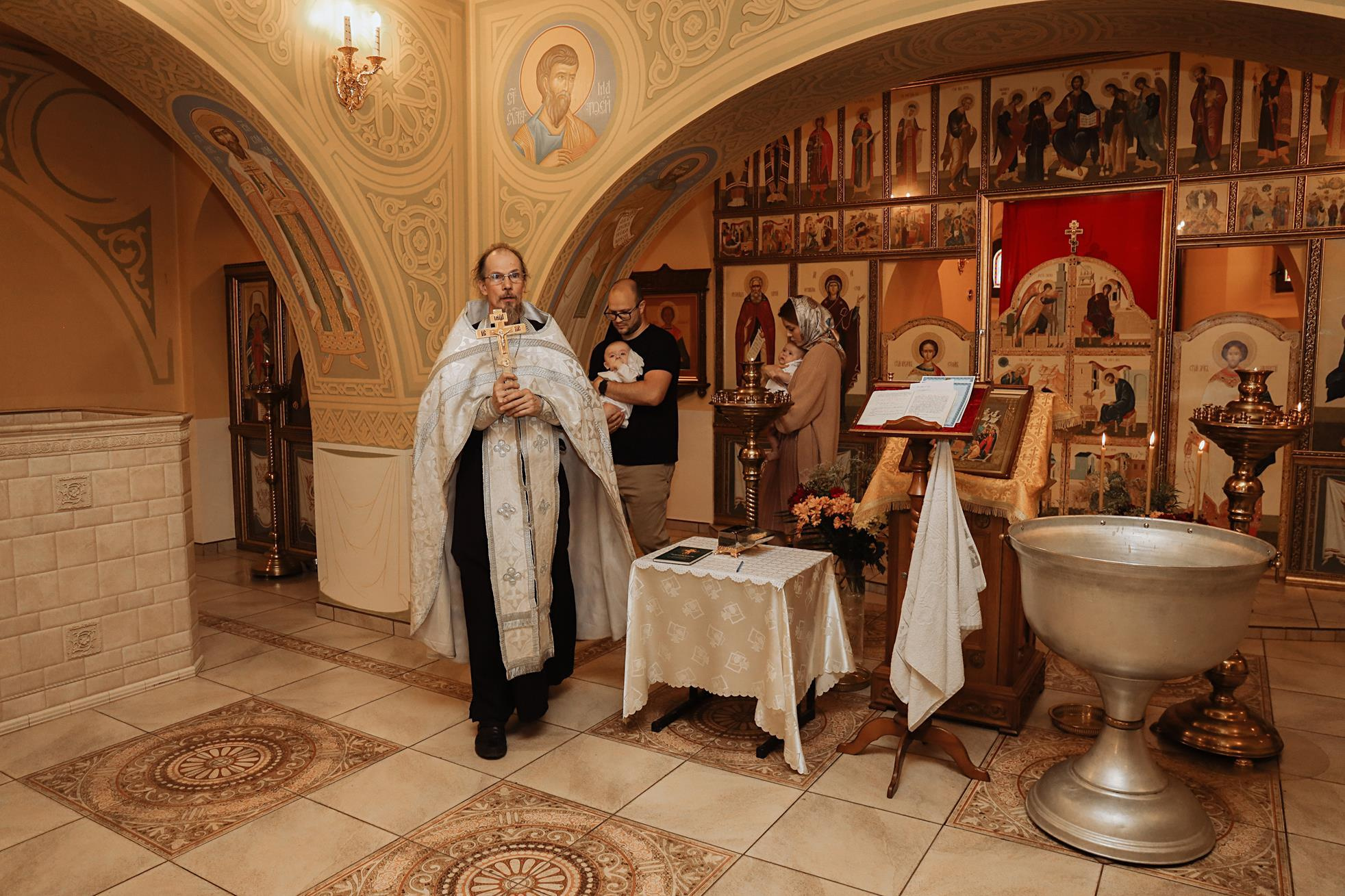 Крещение. Алина Малышева, свадебный и семейный фотограф Москва
