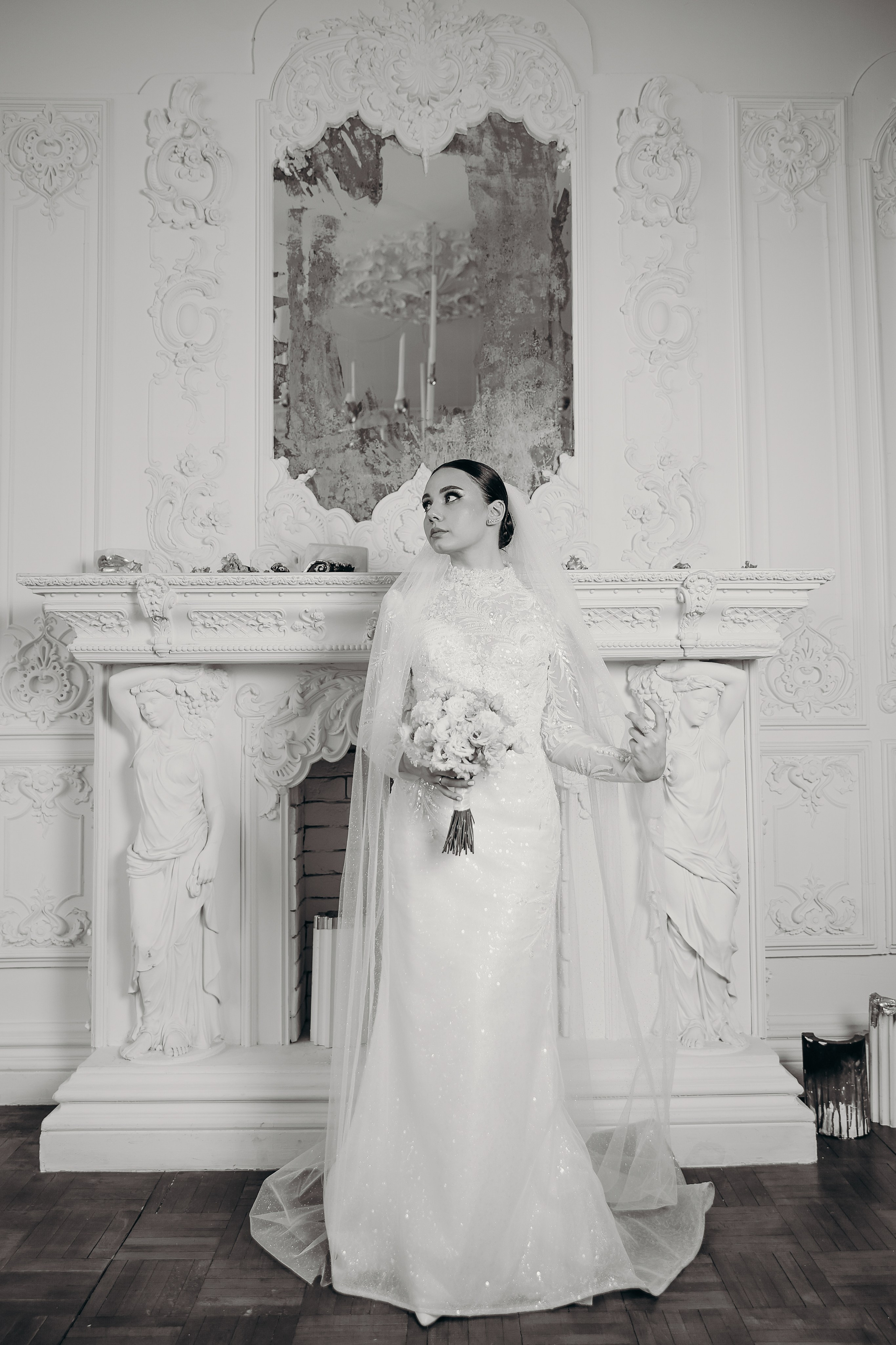 Свадебная фотосессия в фотостудии «Hram» 24.08.2024. Свадебный и семейный фотограф Виолетта Сидельникова. Краснодар, Россия, Беларусь, Европа