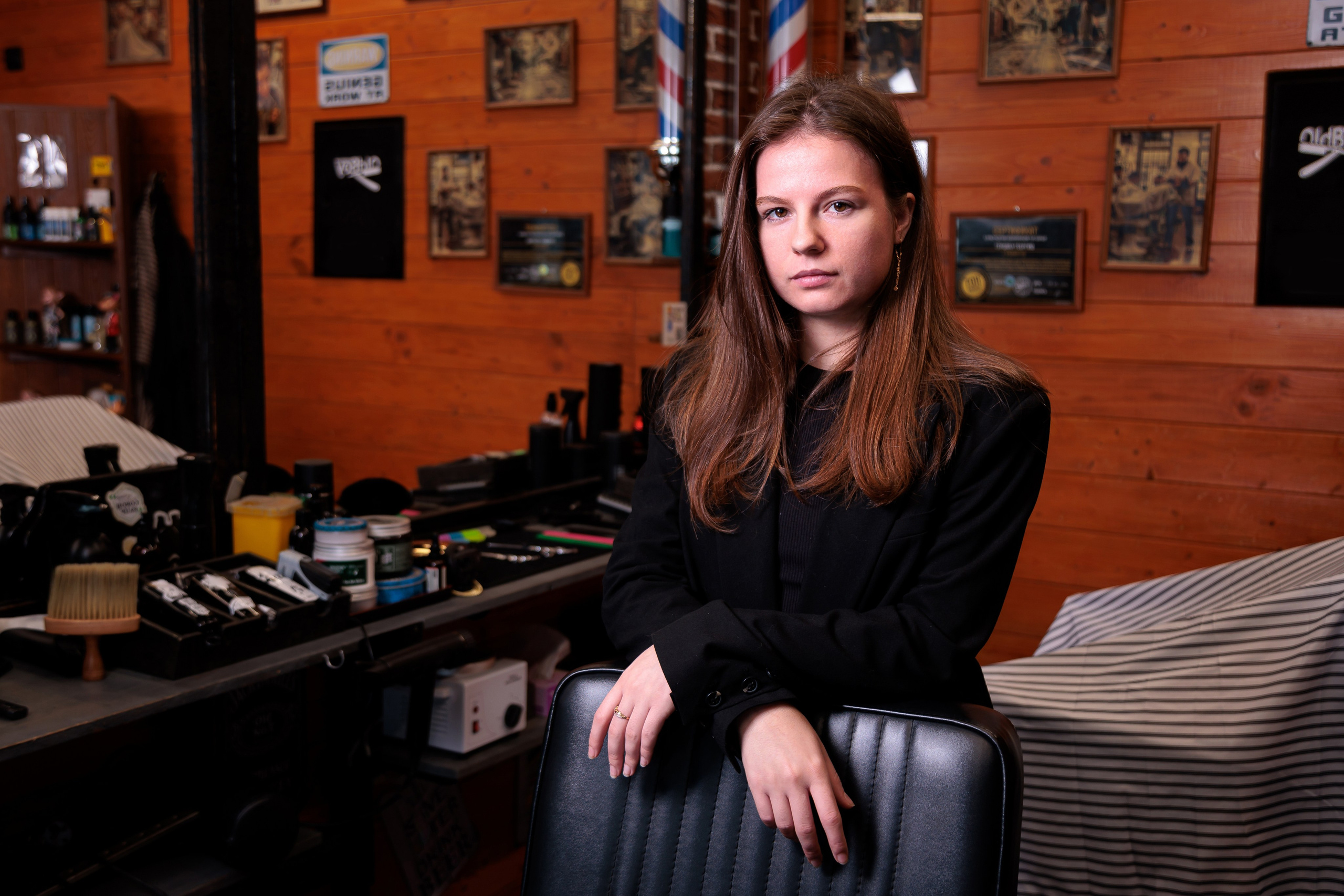 Барбершоп OldBoy. Фотограф Антон Клейнос, Владивосток