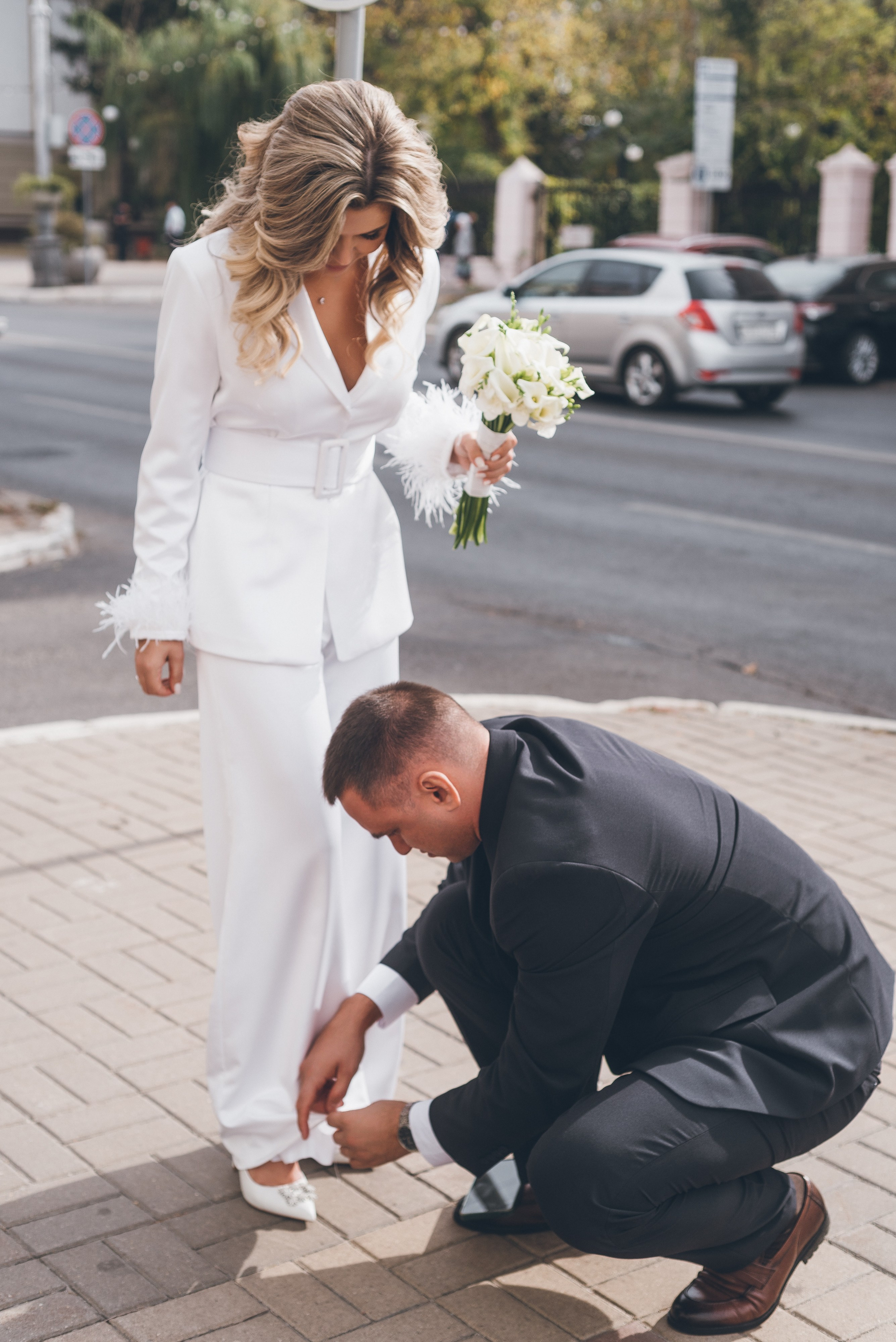 Виталий и Алина. Свадебный фотограф в Москве Лиза Бужинская