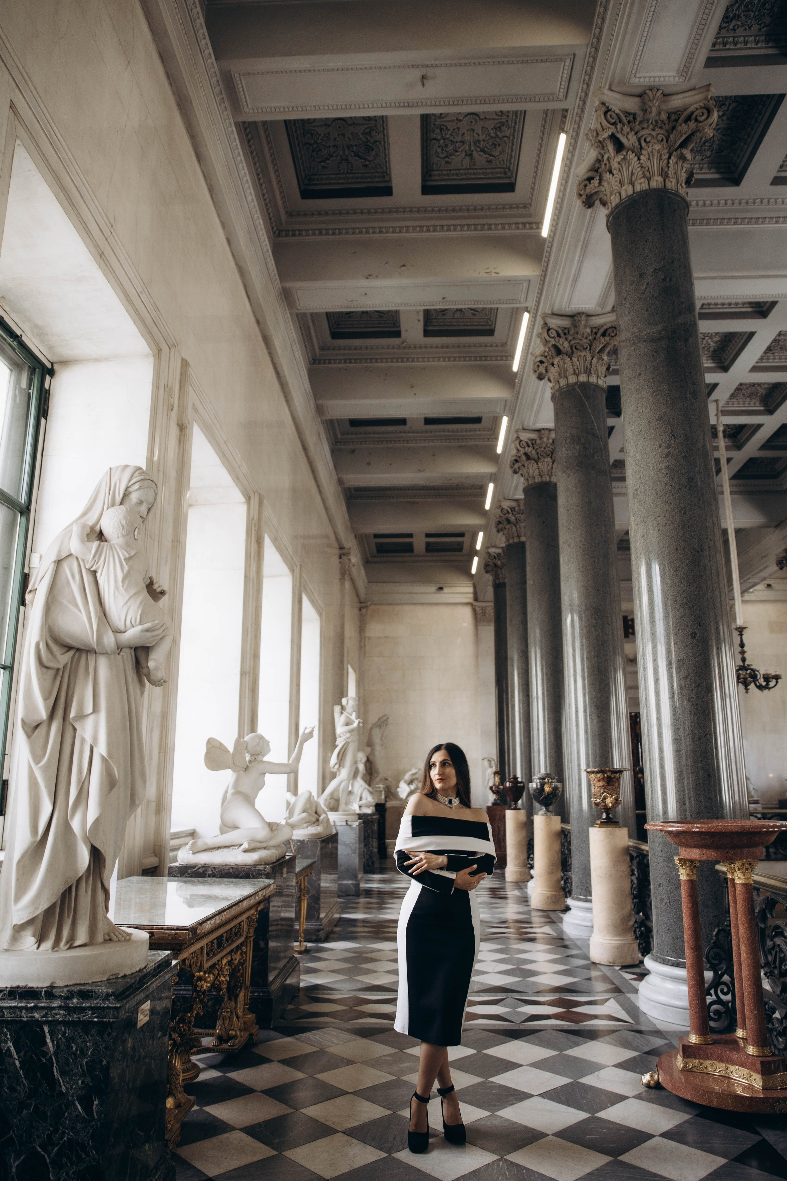 Карина и Владимир | Эрмитаж. Фотограф в Санкт-Петербурге Разиля Идиятуллина