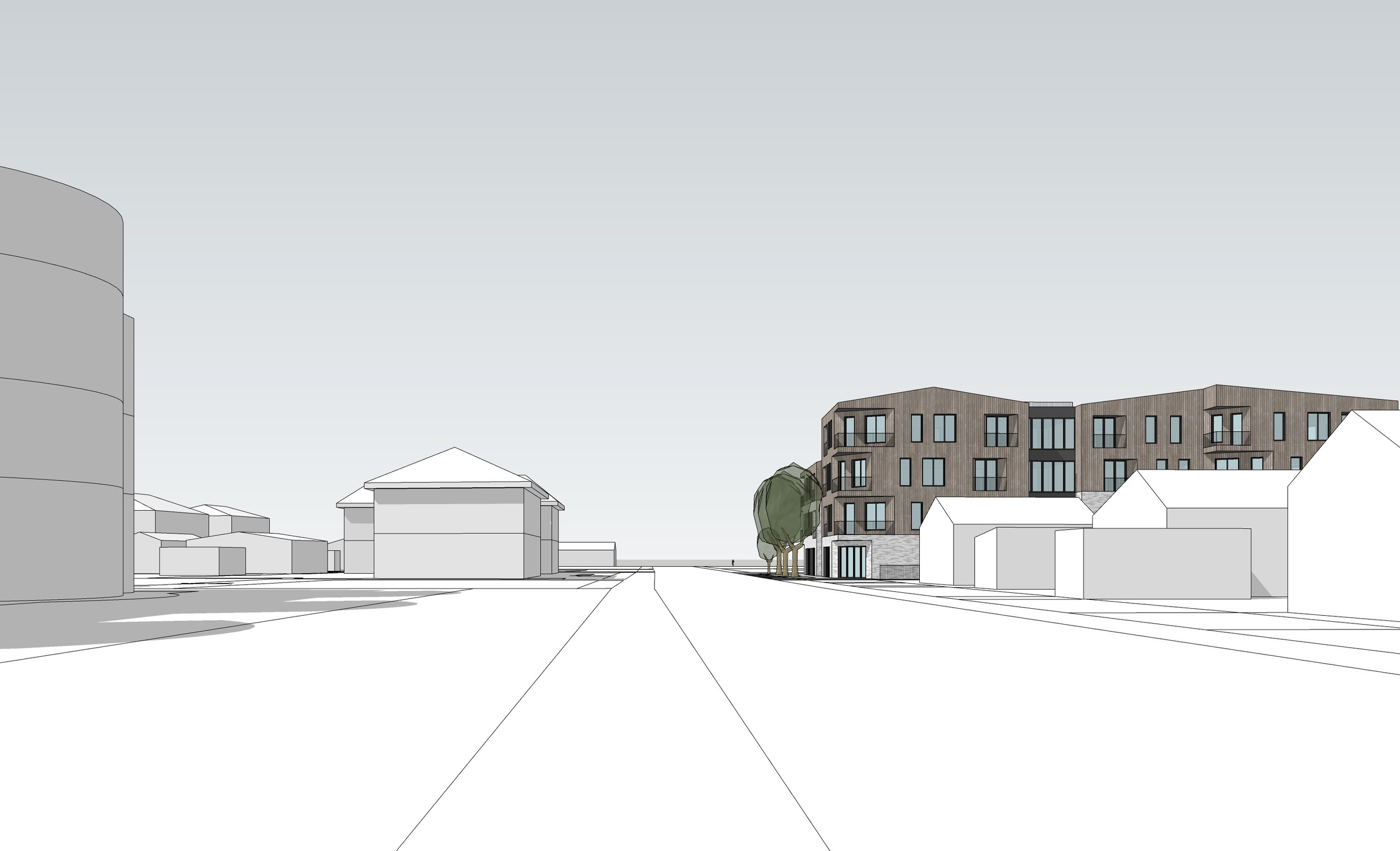 Концепция гостиницы на улице Подлужная Казань. Архитектор-дизайнер в Казани