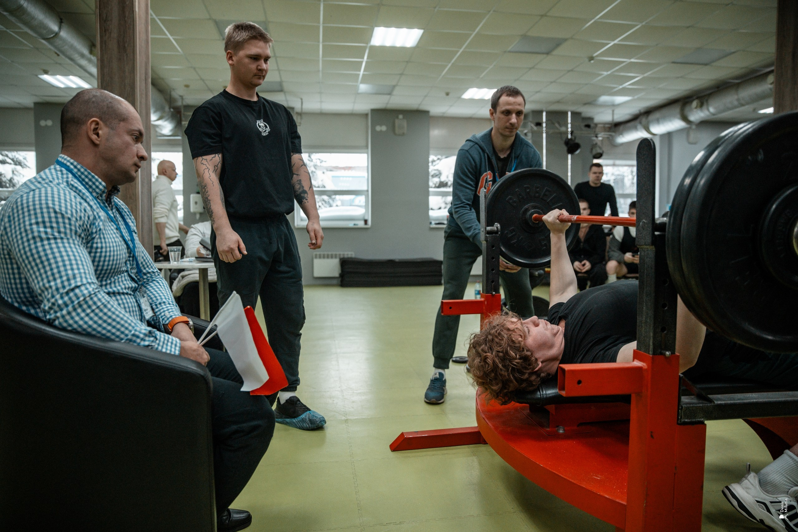 Турнир по жиму лёжа. Портретный фотограф Денис Милютин