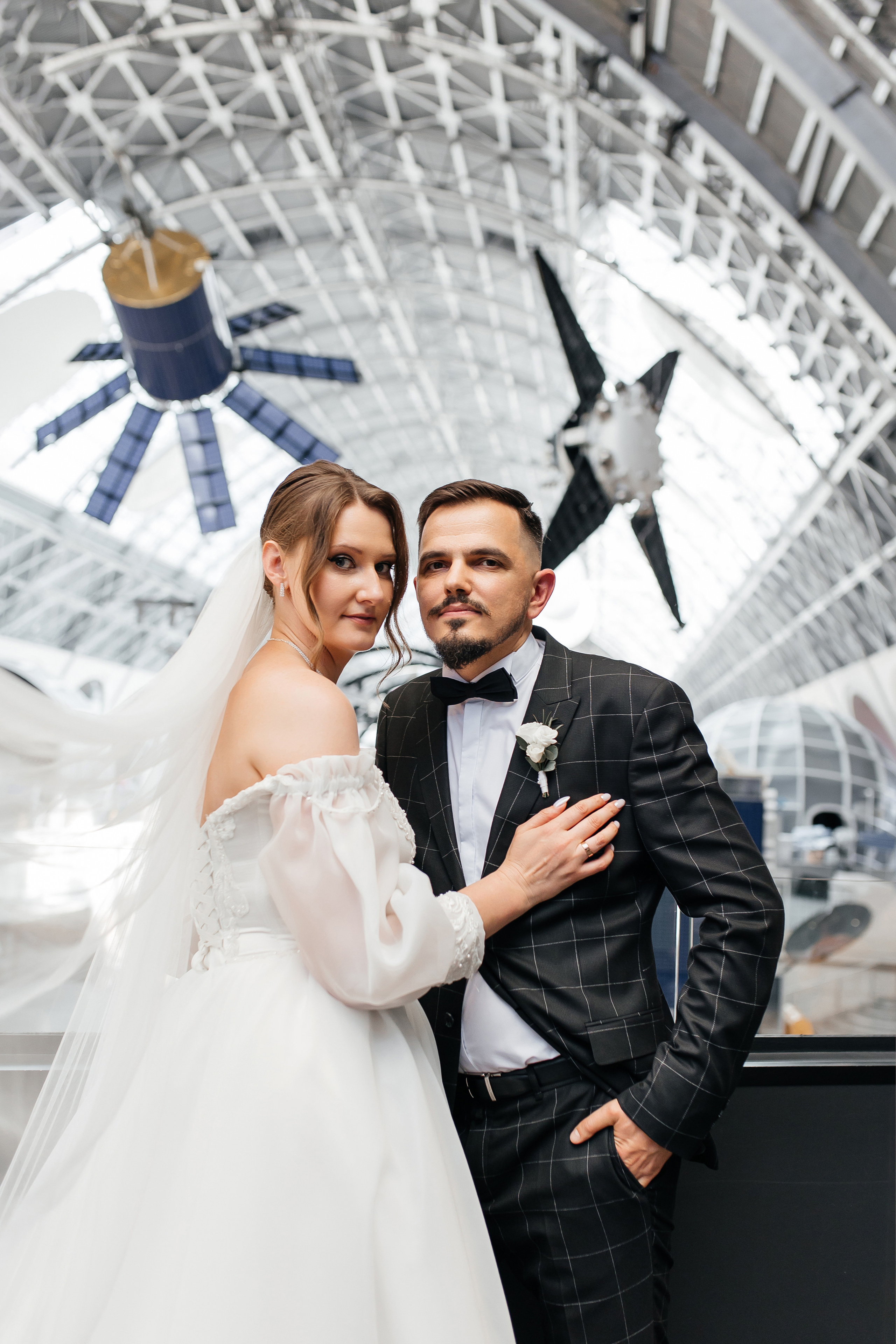 Регистрация брака в павильоне Космос на ВДНХ