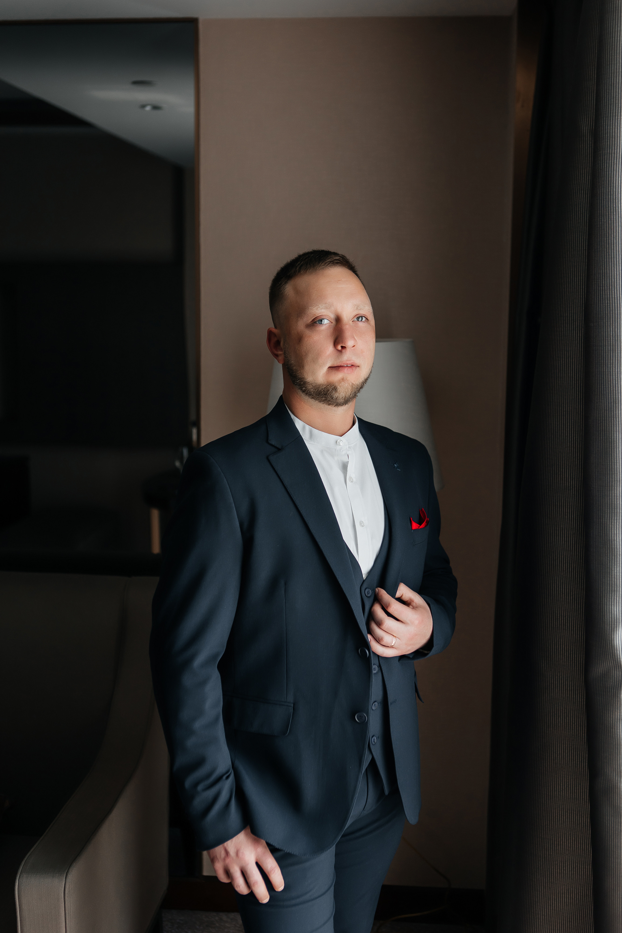 Утро жениха в отеле