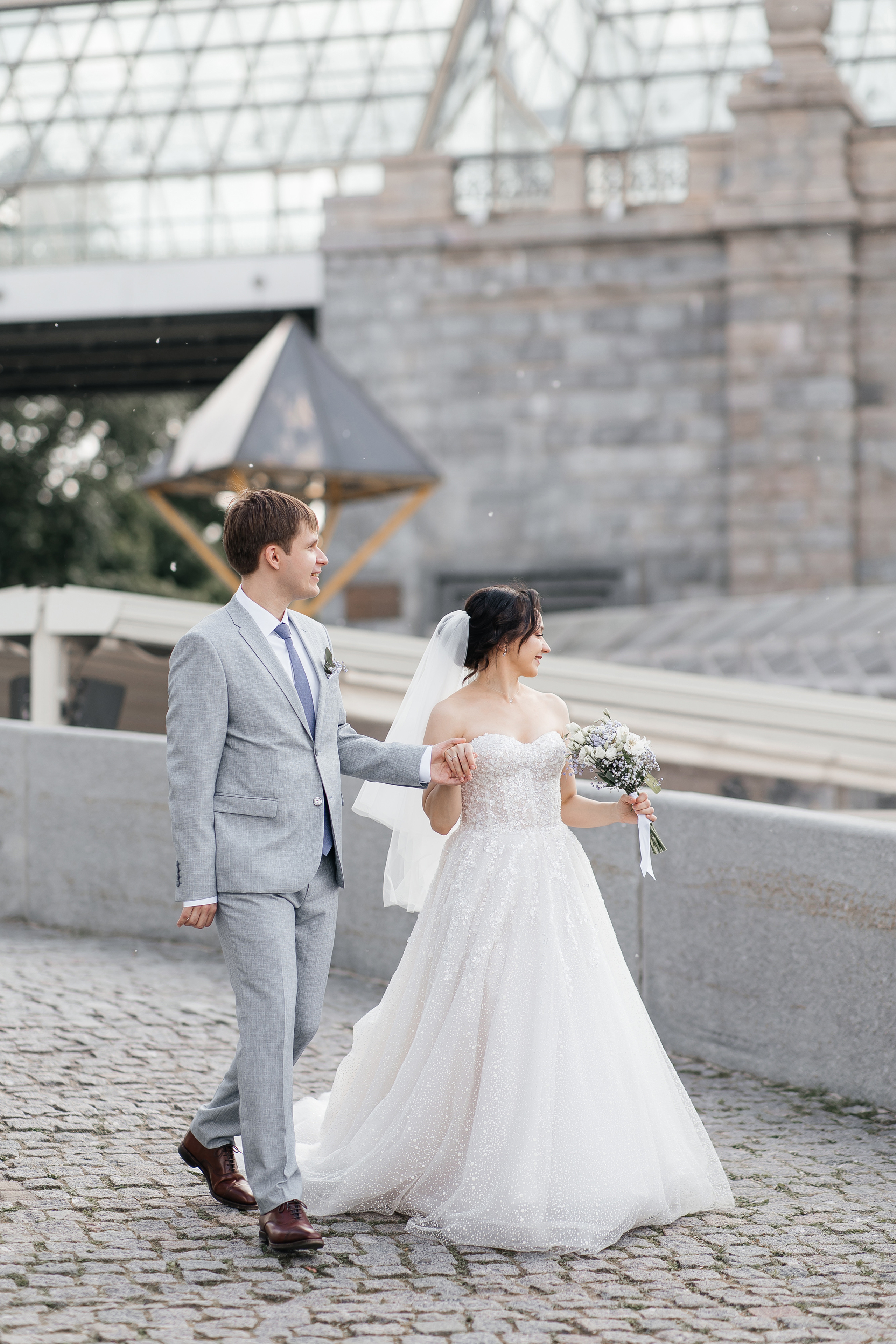 Свадебная фотосессия в парке горького