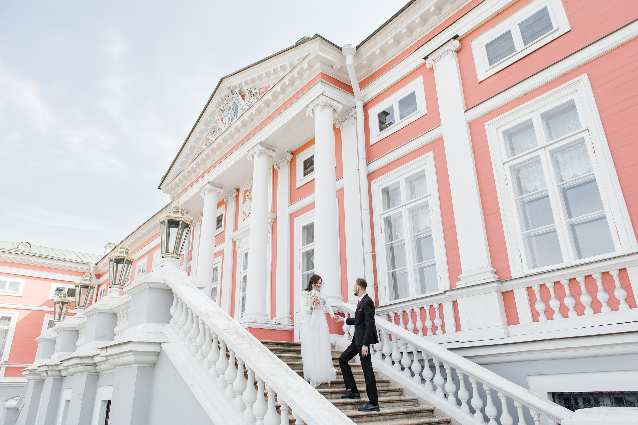 Свадебная фотосессия в усадьбе Кусково