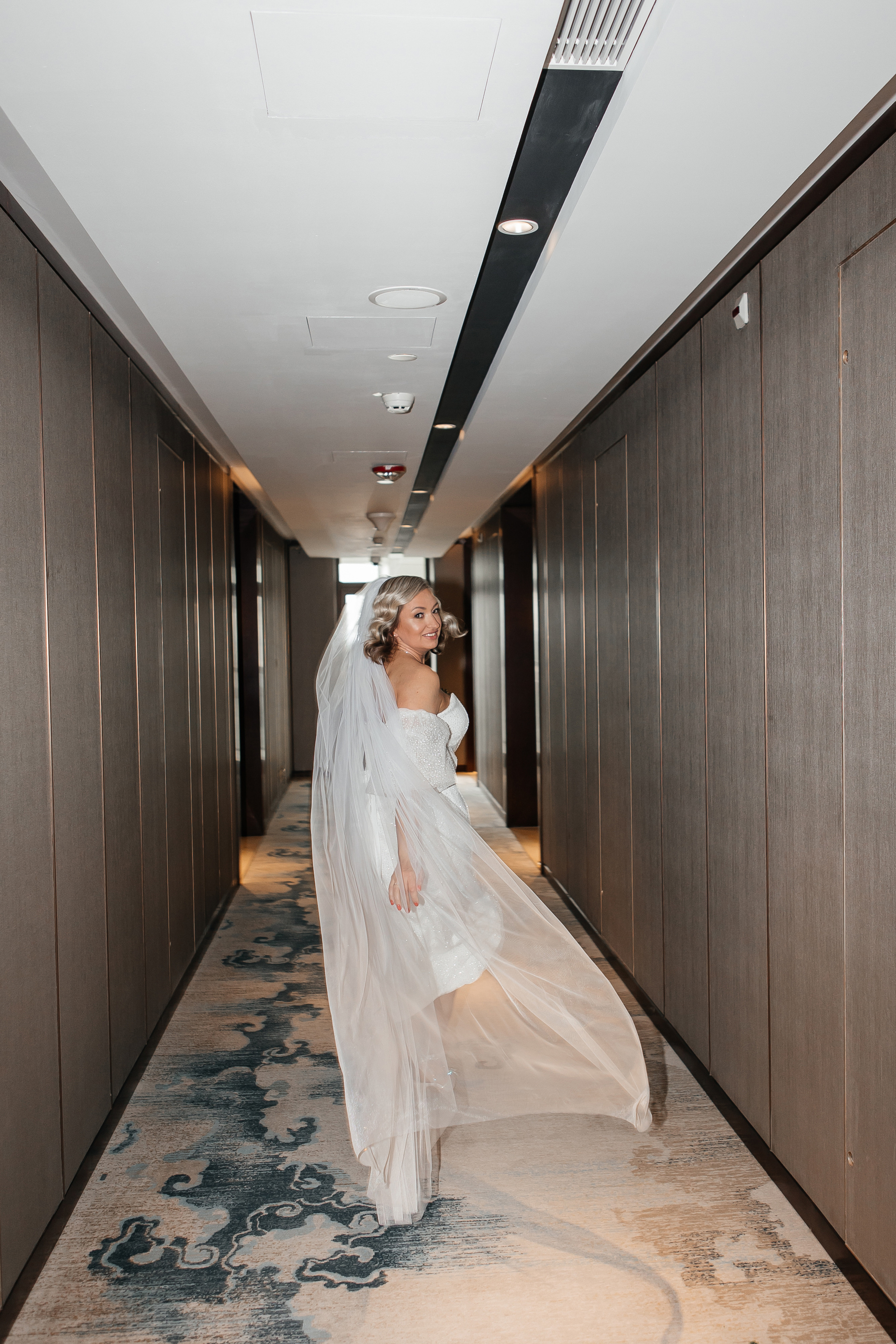 утро невесты в отеле