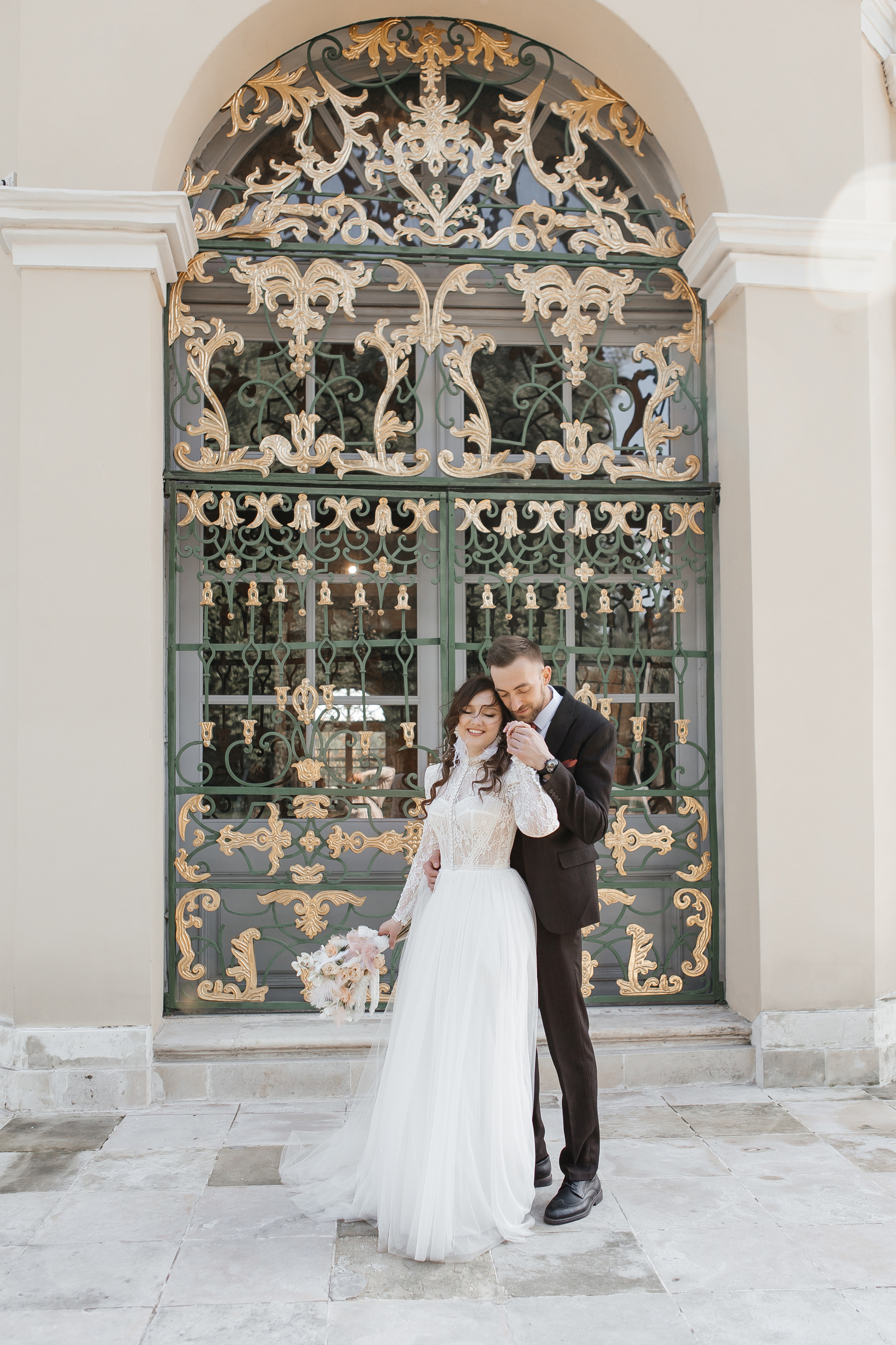 Свадебная фотосессия в усадьбе Кусково