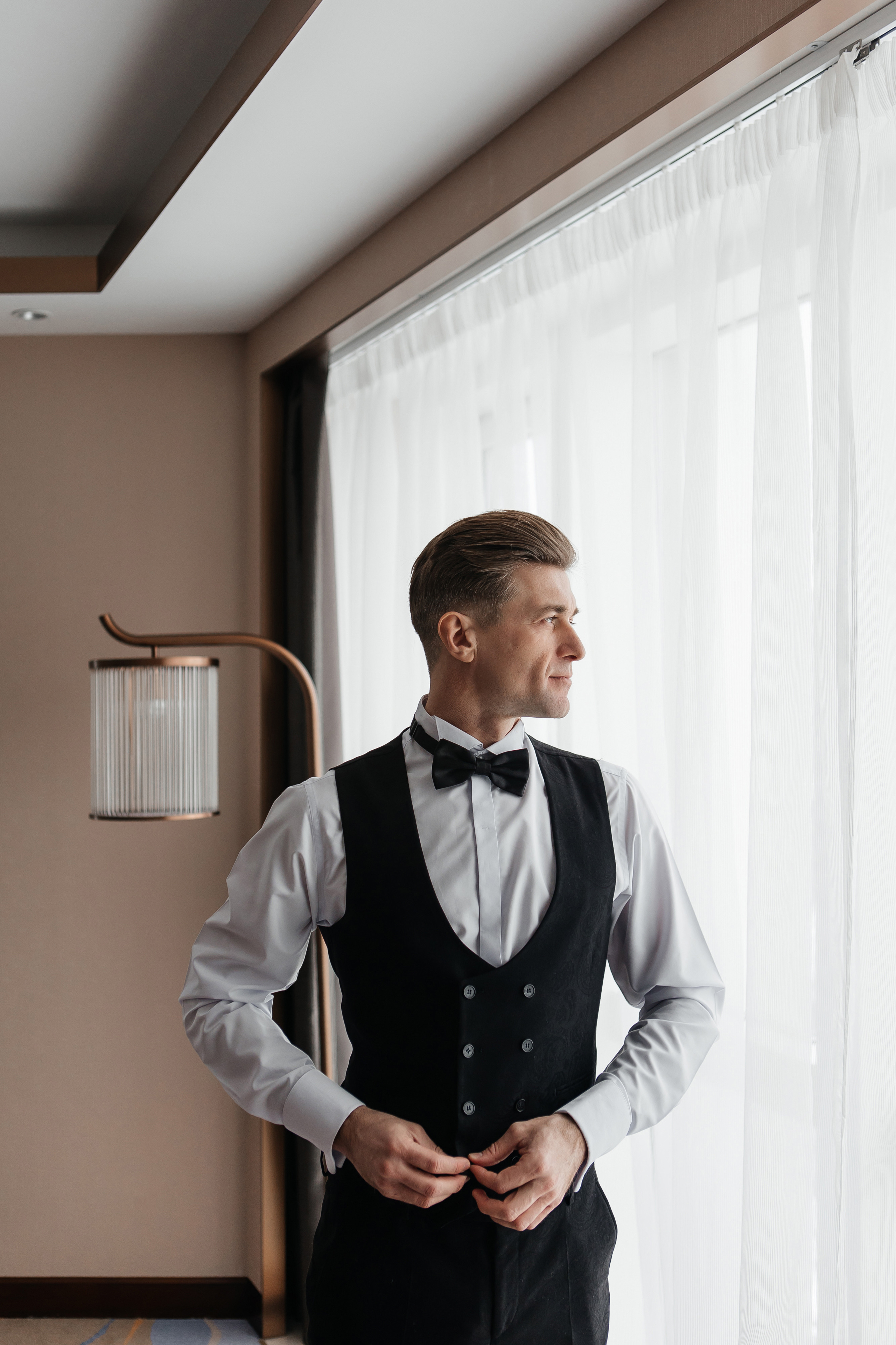 Сборы жениха в отеле Soluxe hotel Moscow