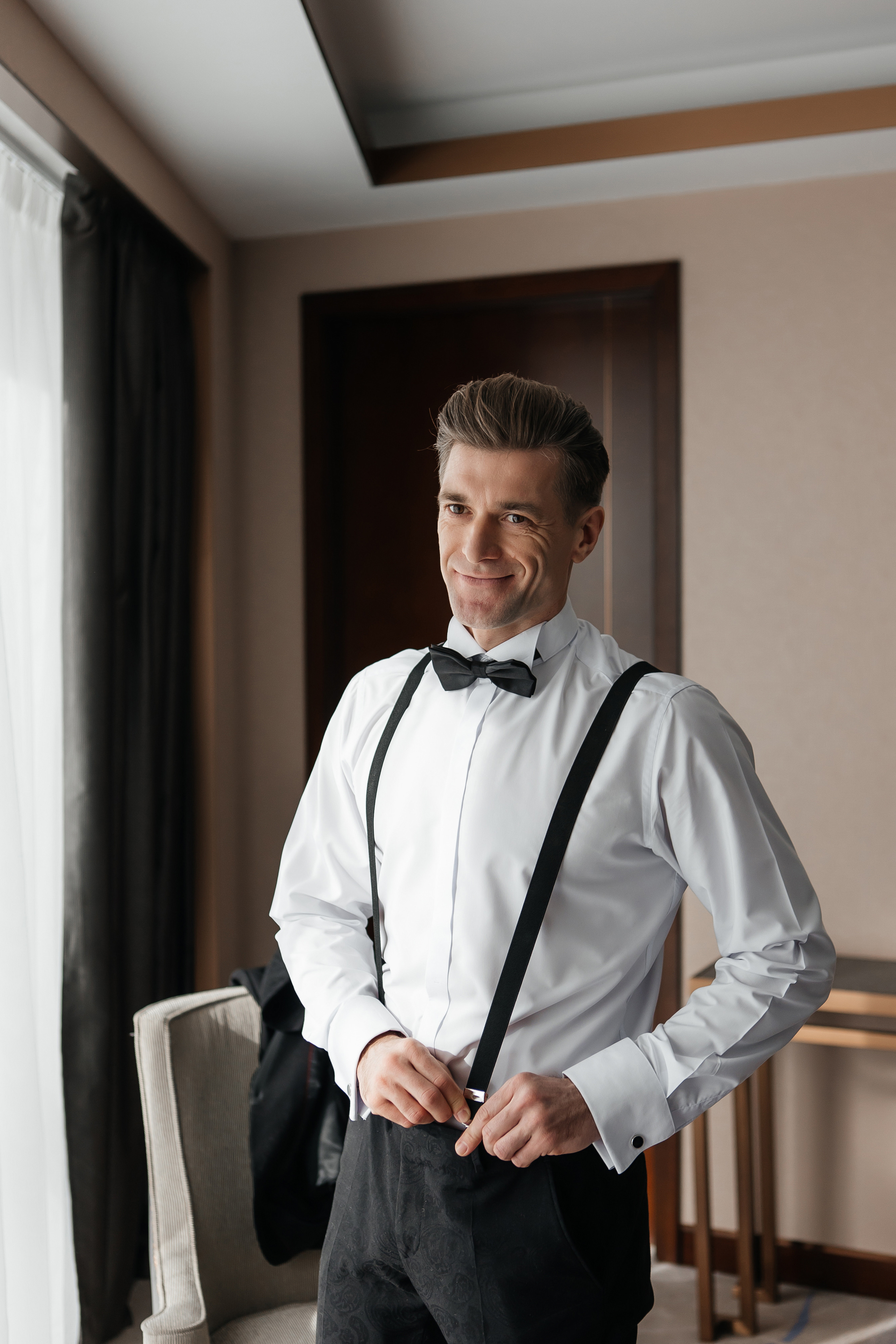 Сборы жениха в отеле Soluxe hotel Moscow