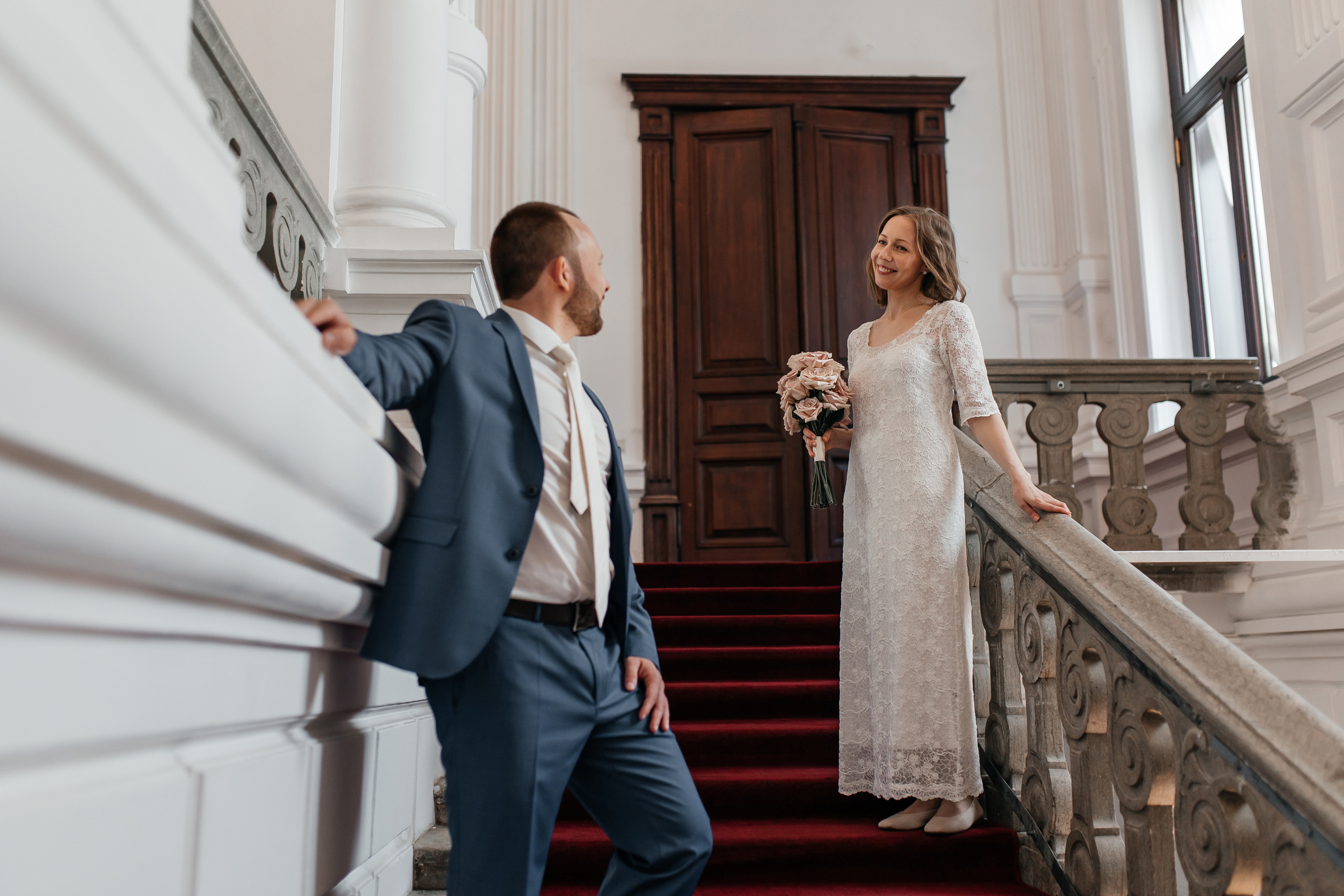 Свадебная фотосессия в особняке Спиридонова