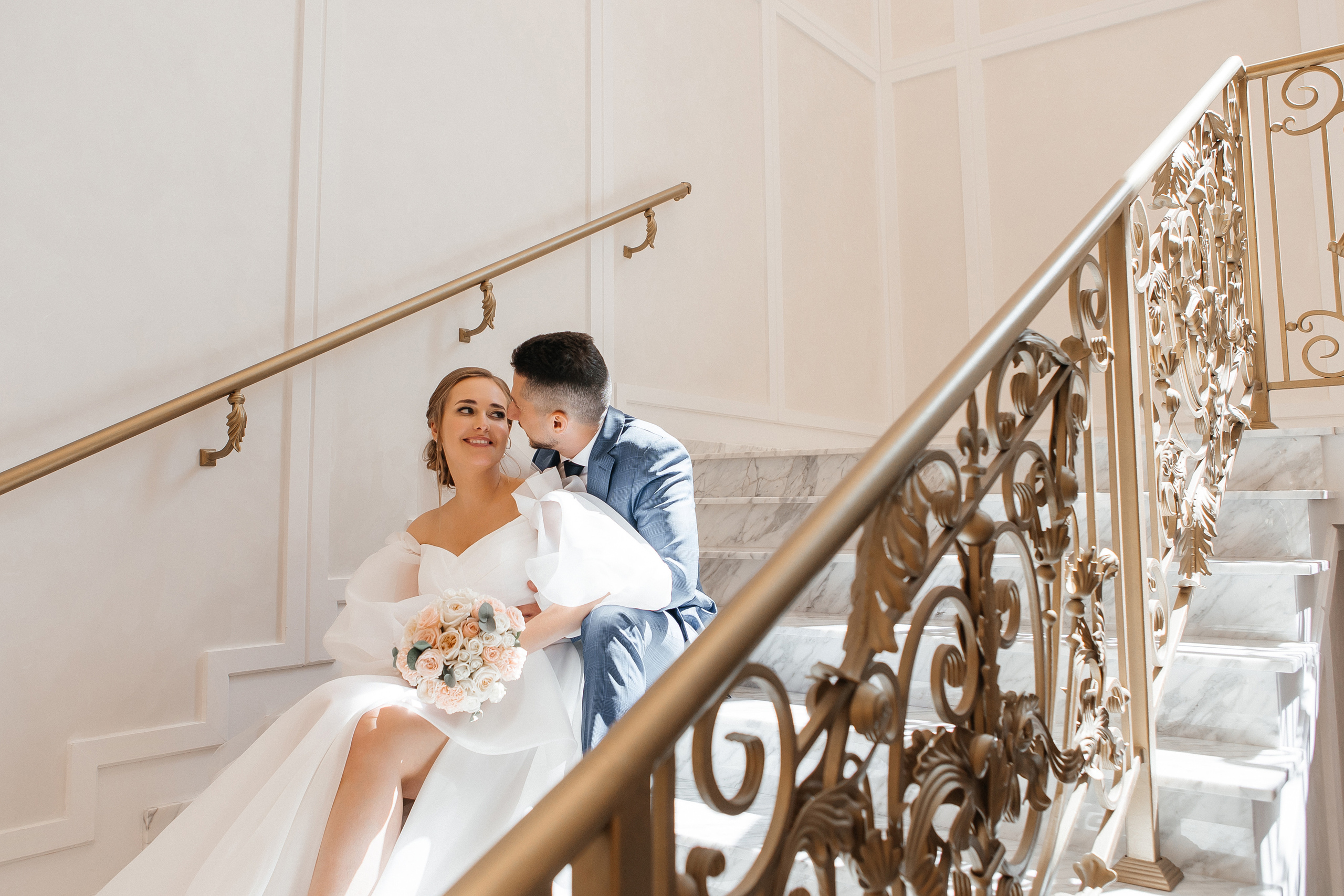 Свадебная фотосессия во Дворце Бракосочетания Южное Бутово