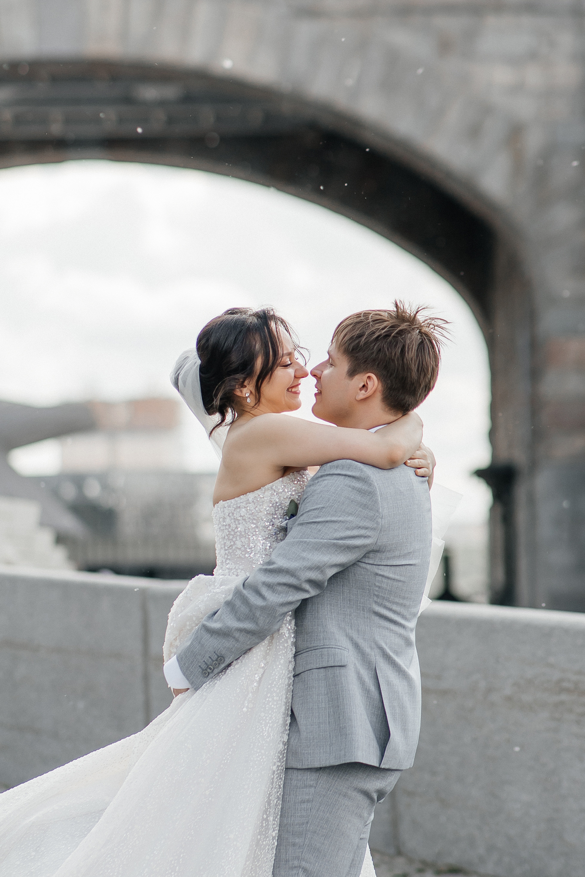 Свадебная фотосессия в парке горького