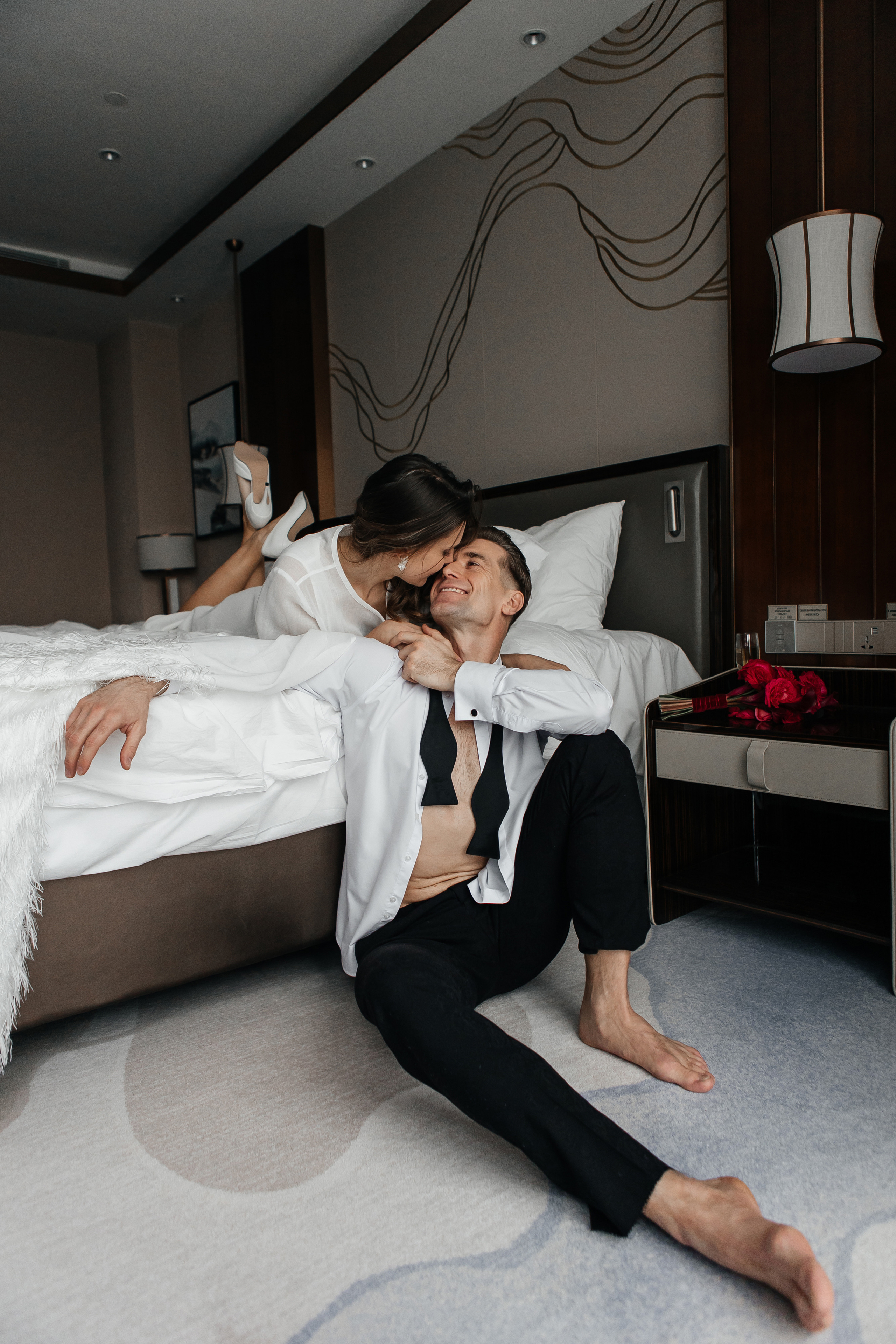 Свадебные сборы в отеле Soluxe hotel Moscow