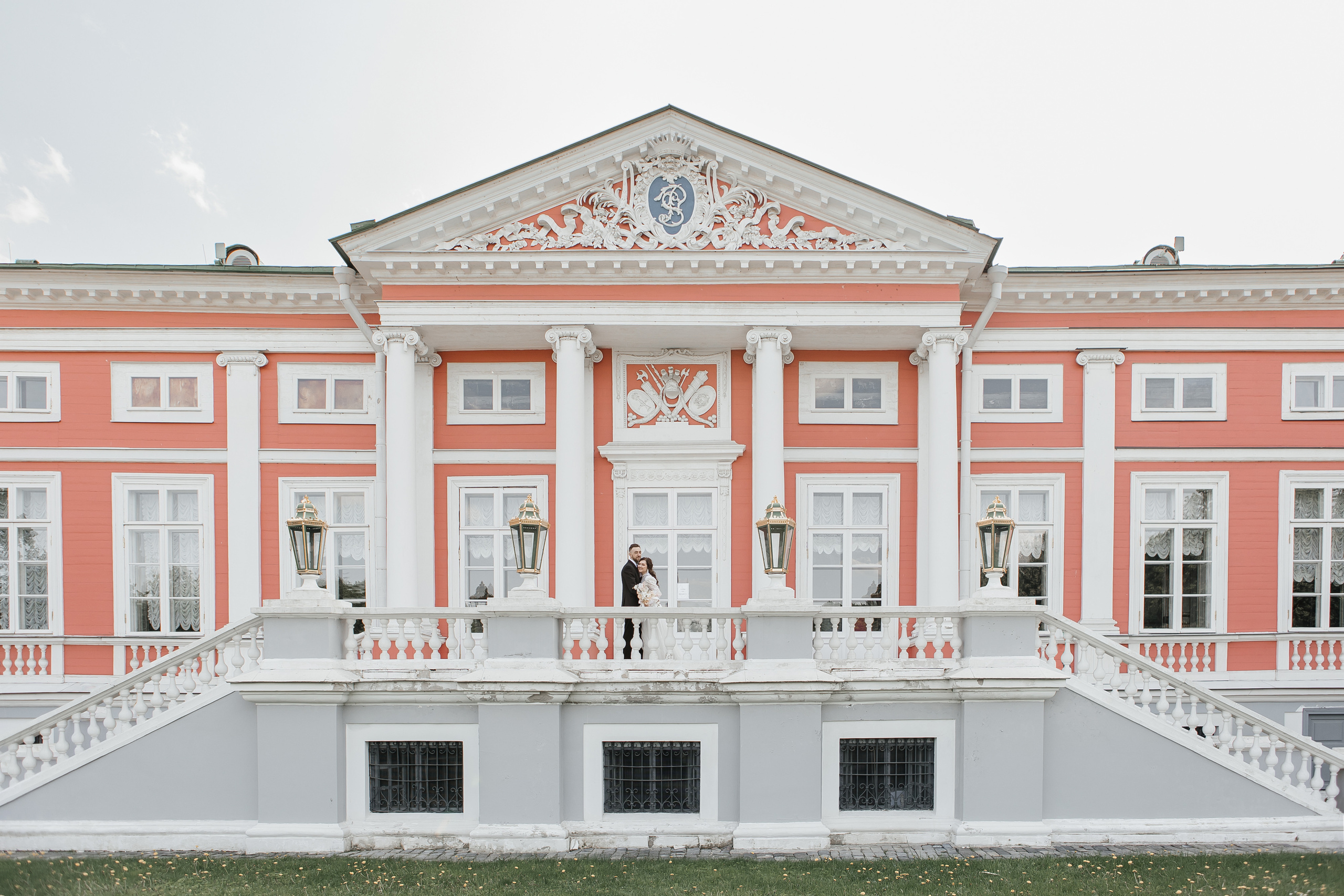 Свадебная фотосессия в усадьбе Кусково