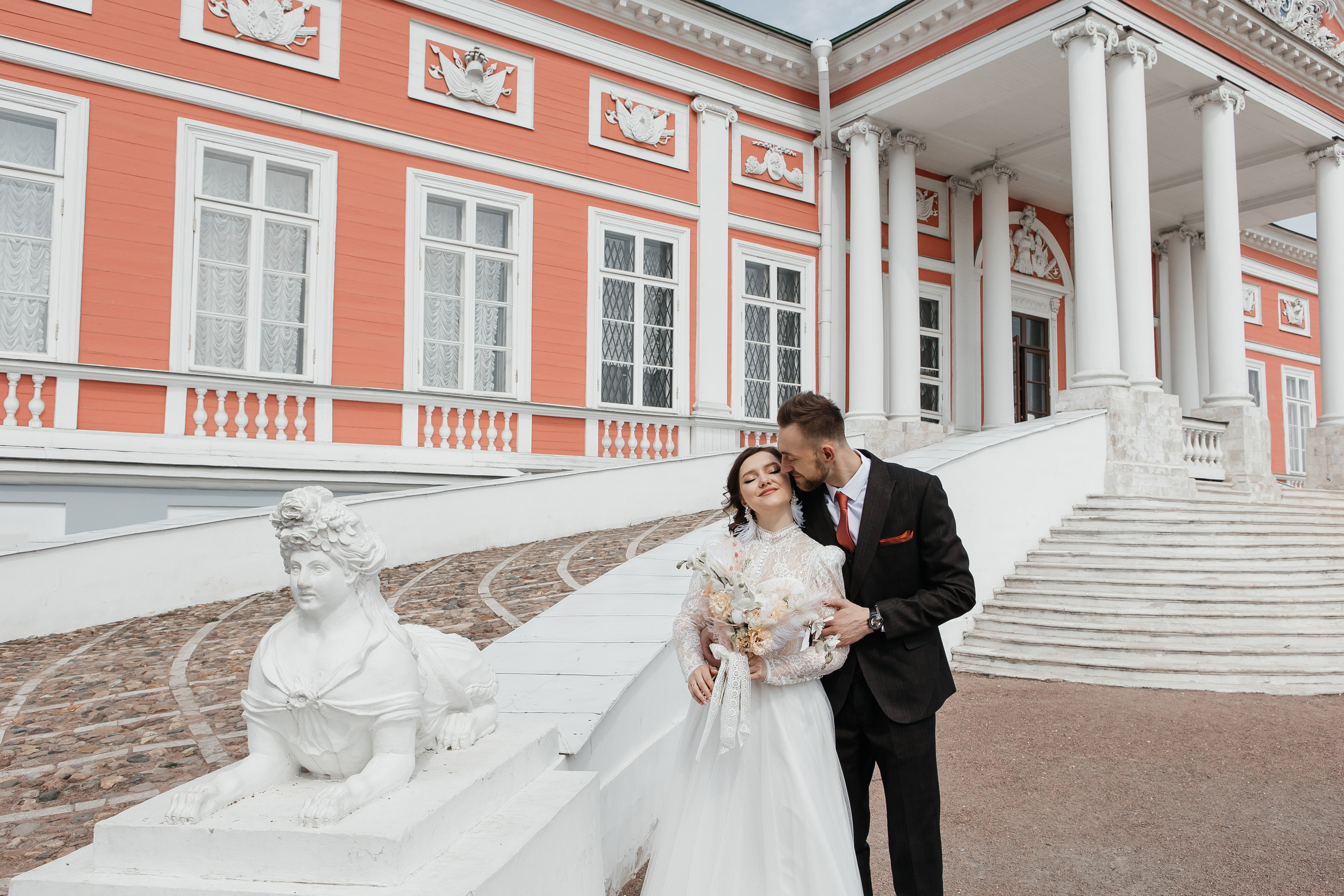 Свадебная фотосессия в усадьбе Кусково