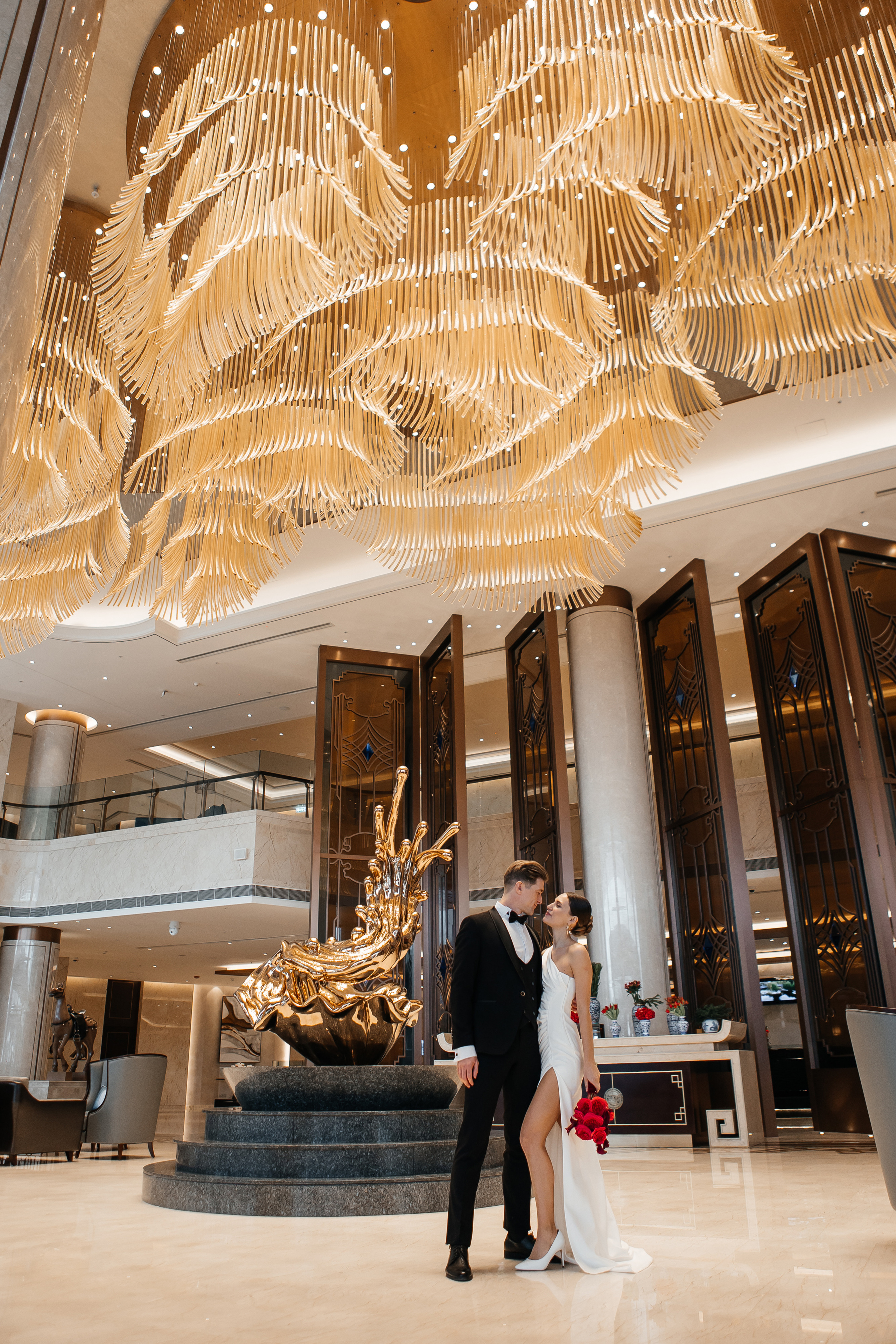 Свадебная фотосессия в отеле Soluxe hotel Moscow