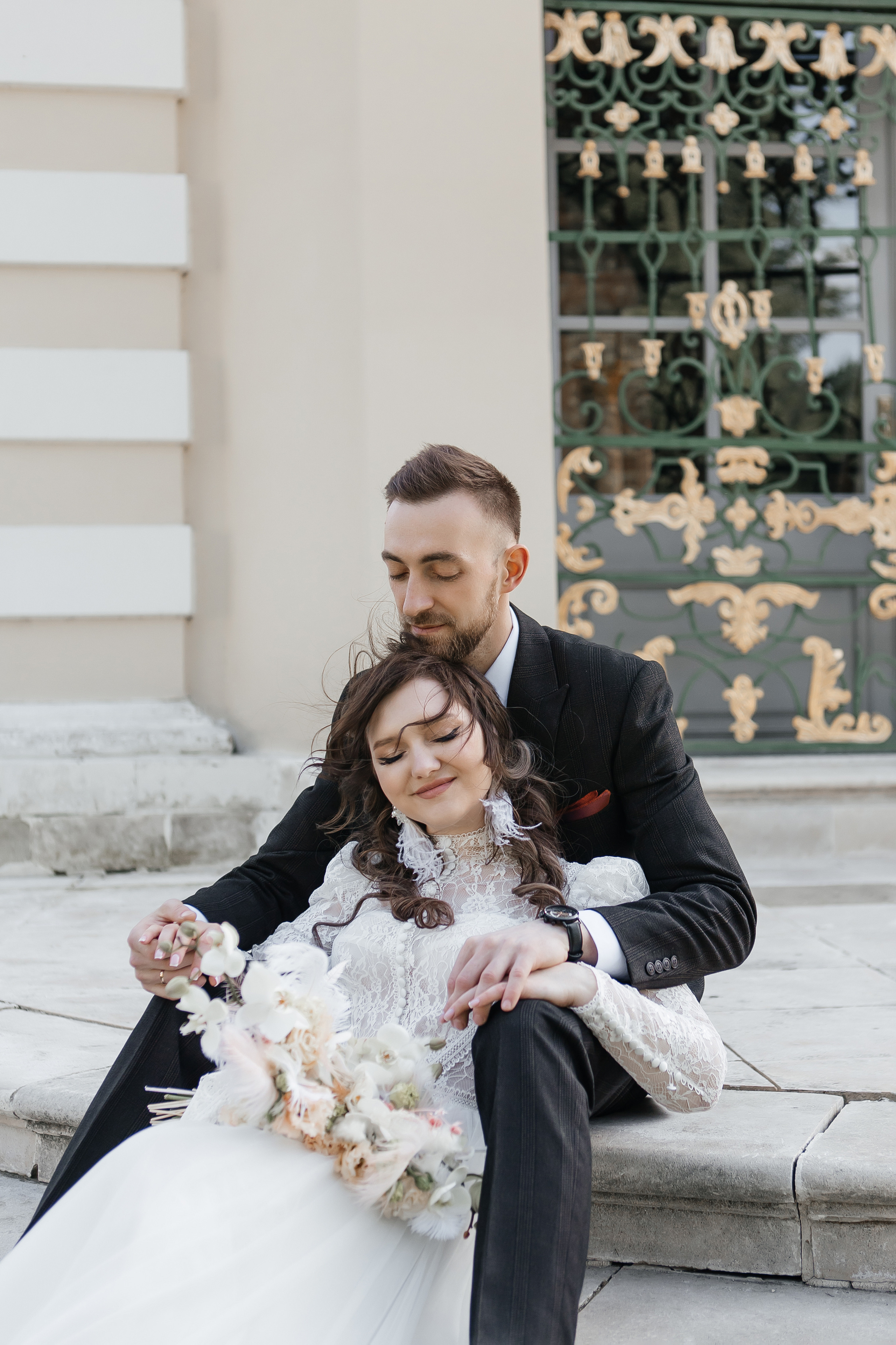 Свадебная фотосессия в усадьбе Кусково